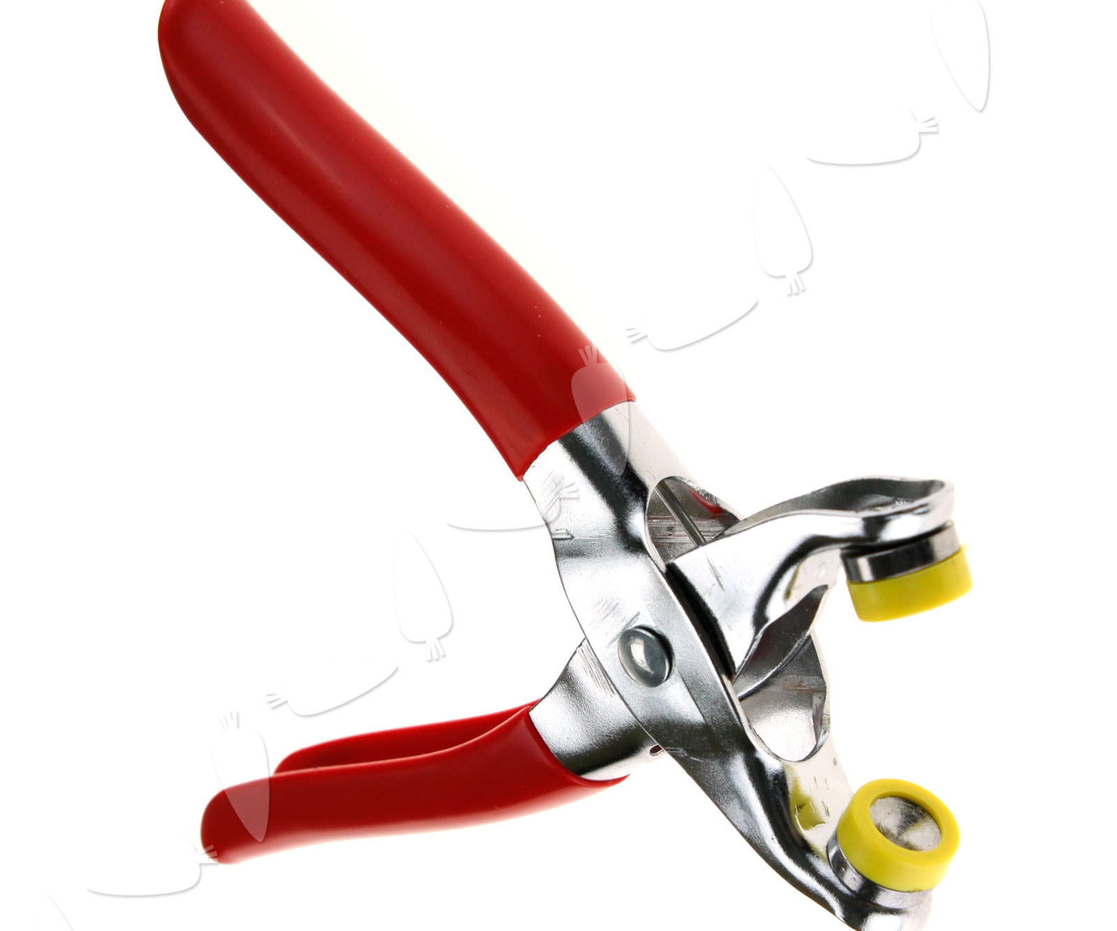 Snap Attaching Pliers Tool Plastic Handle For 9.5mm Prong Ring Snaps