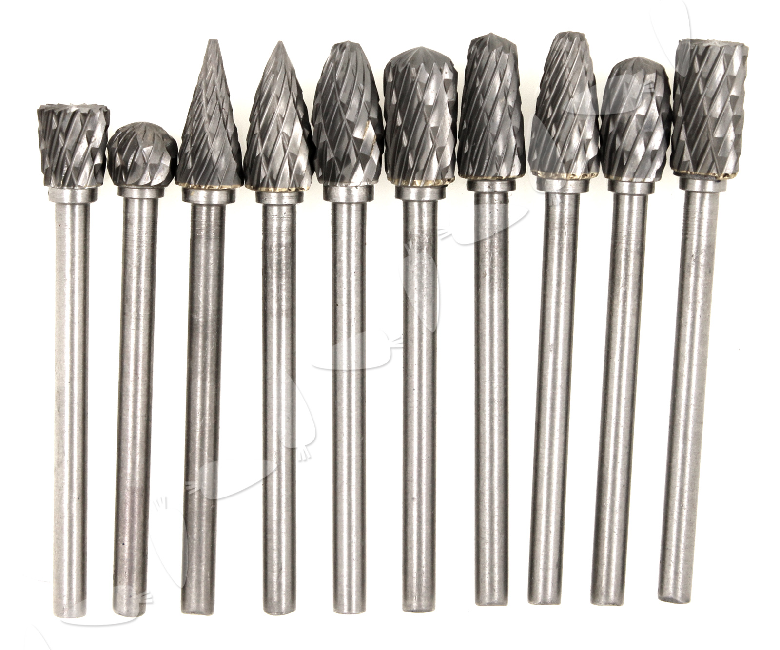 10x Tungsten Rotary Tool Drill Set Carving Bit For Air Powered Die