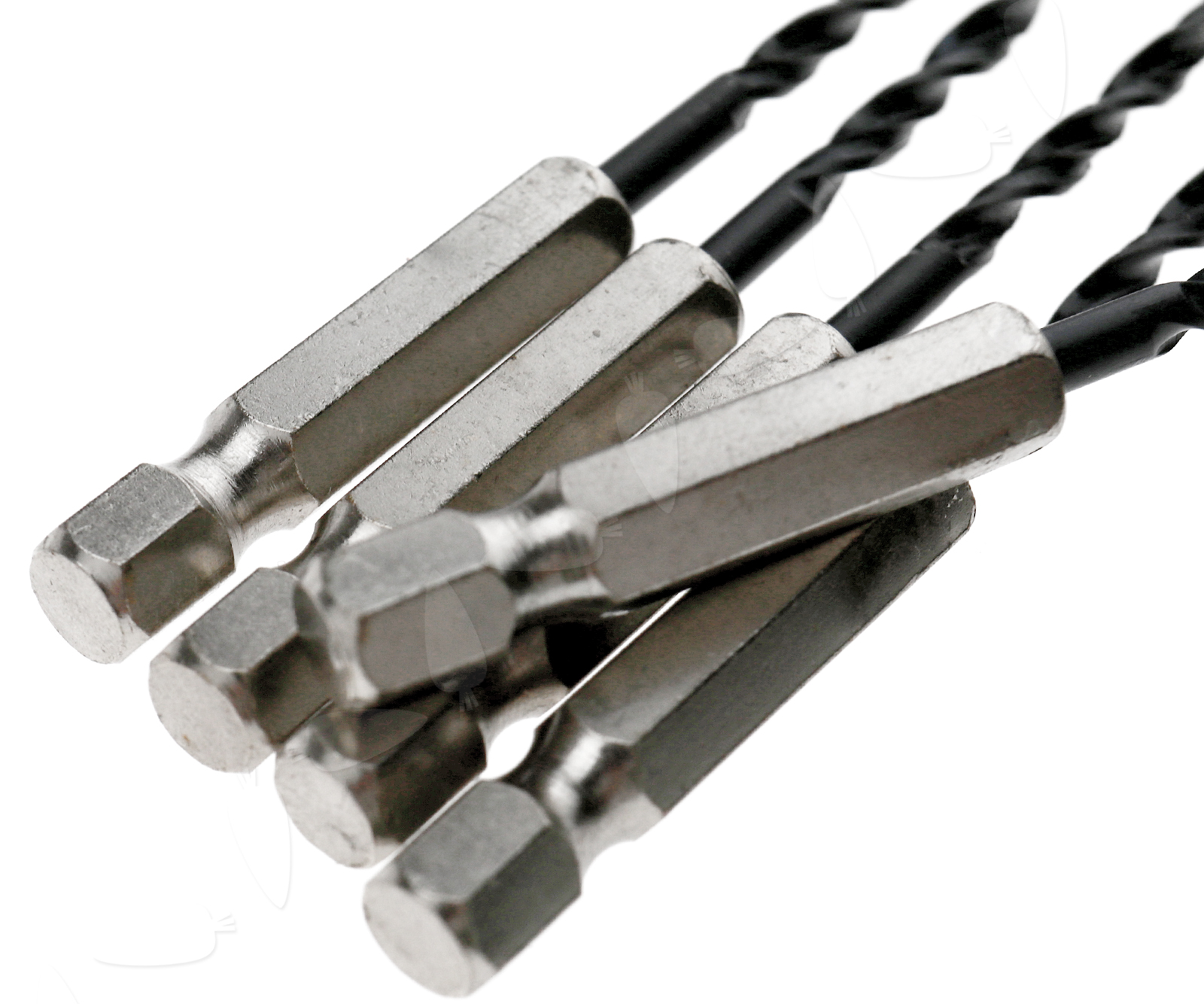 15 x 1/4" Hex Shank Hss High Speed Steel Drill Bits 3mm/4mm/5mm