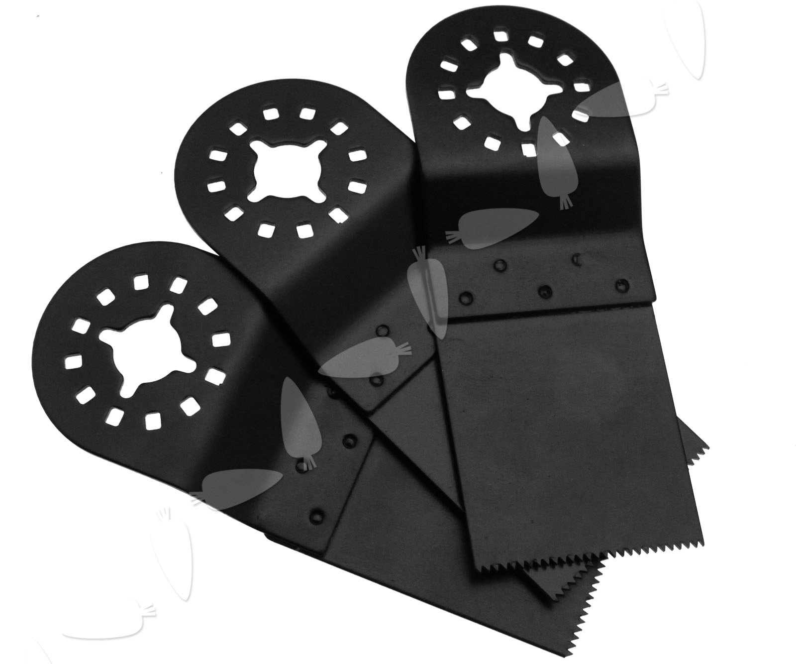 10 Pieces Black Blades For Fein Multimaster Makita Oscillating Multitool | eBay