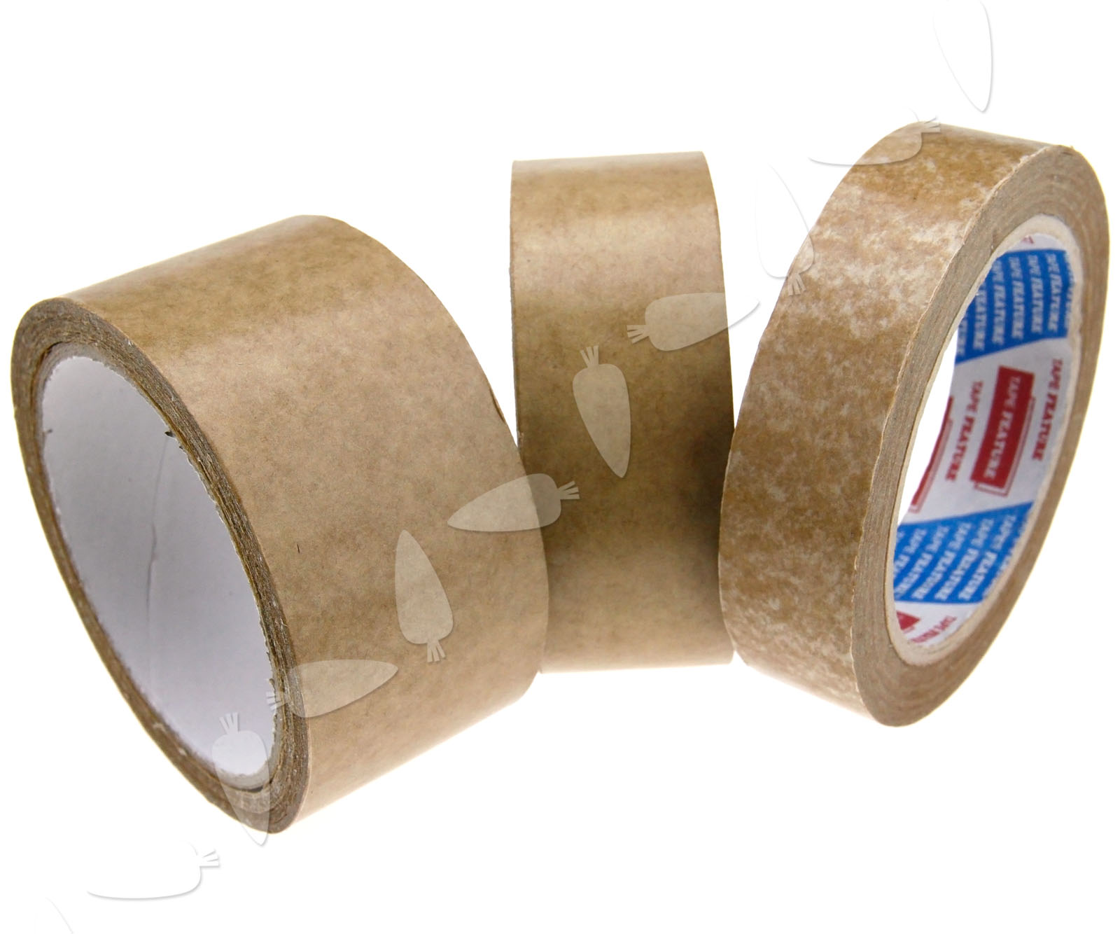 50m x 24//38//50mm Brown Self-Adhesive Picture Frame Backing Tape