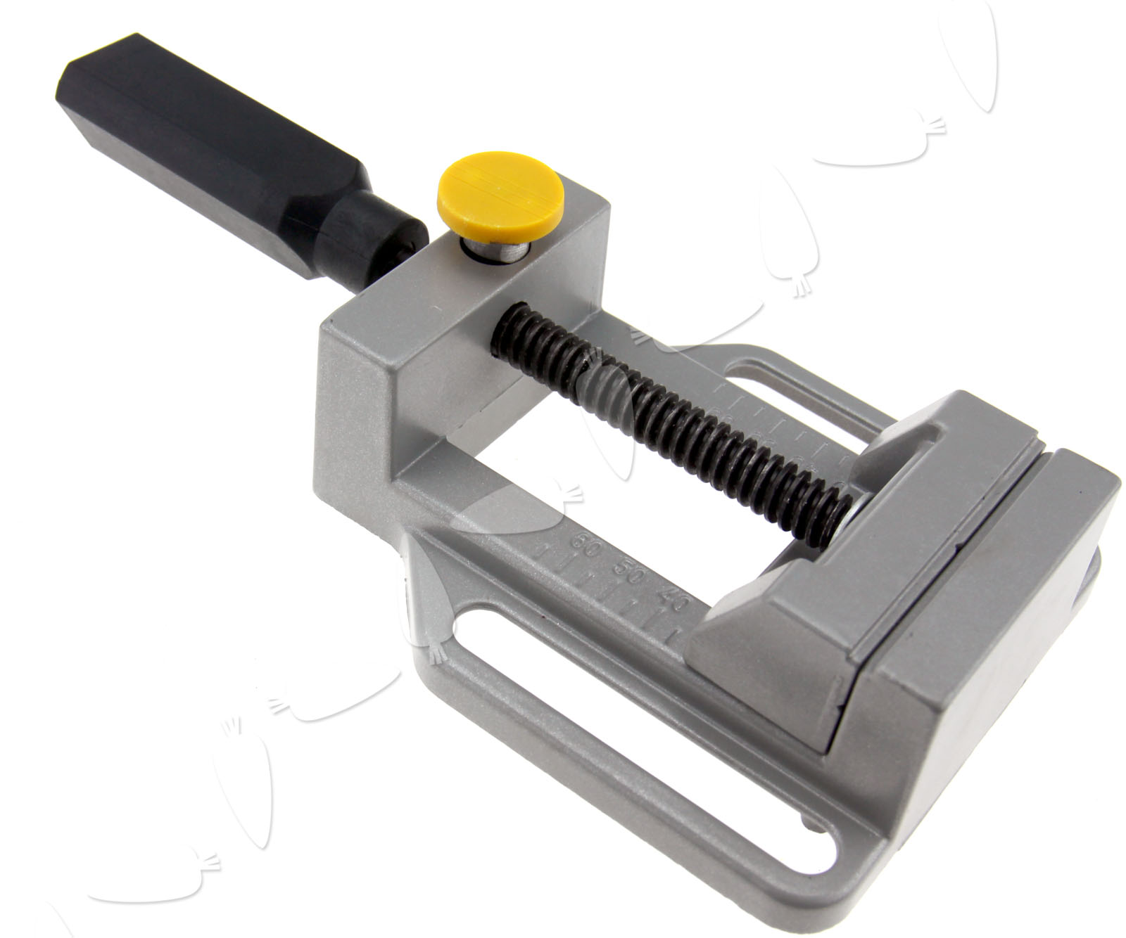 Heavy Duty 70mm Jaw Quick Release Pillar Drill Vice Clamp black&silver