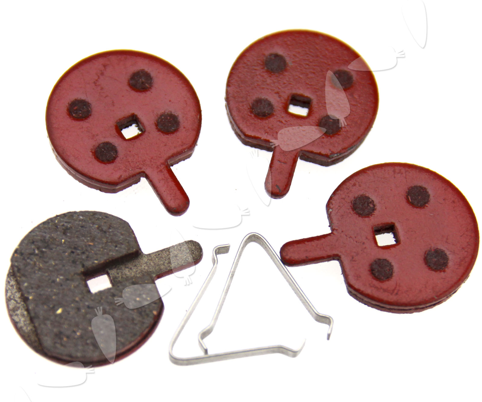2 Pairs Durable Bike Bicycle Cycling MTB Resin Disc Brake Pads for JAK ZOOM