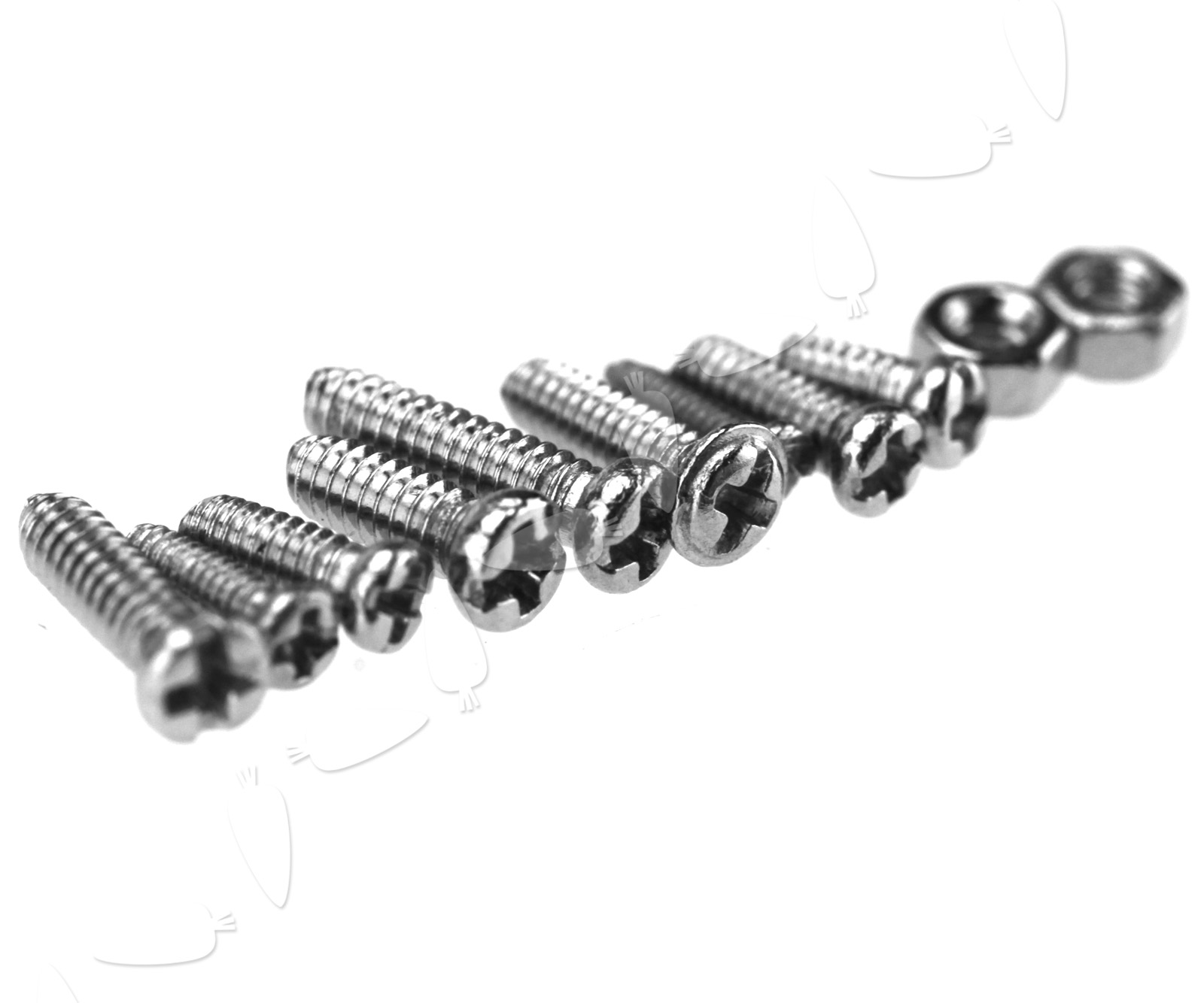 1000pcs Micro Eyeglass Sunglass Watch Spectacles Tiny Screws Nut Repair