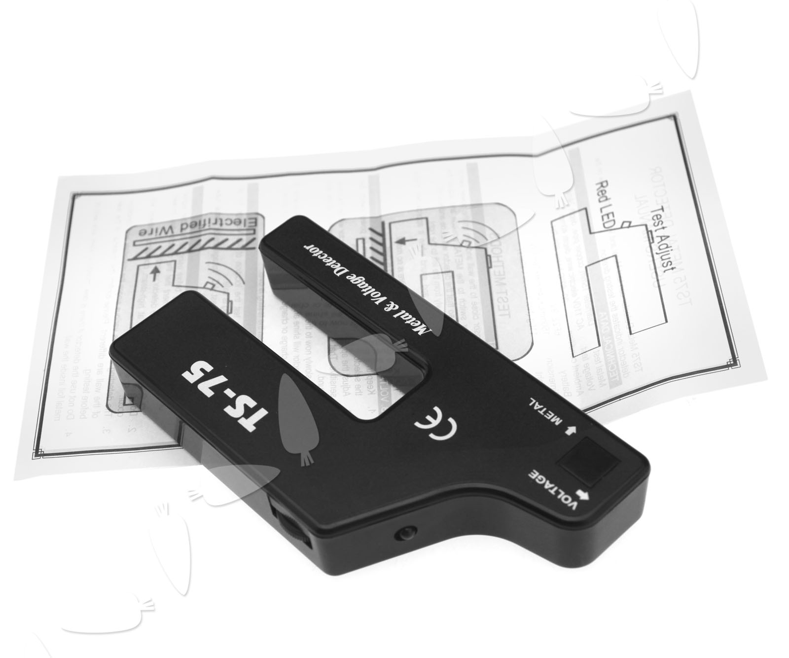 LED Metal Voltage Detector Electric Cable Pipe Wire Detection With