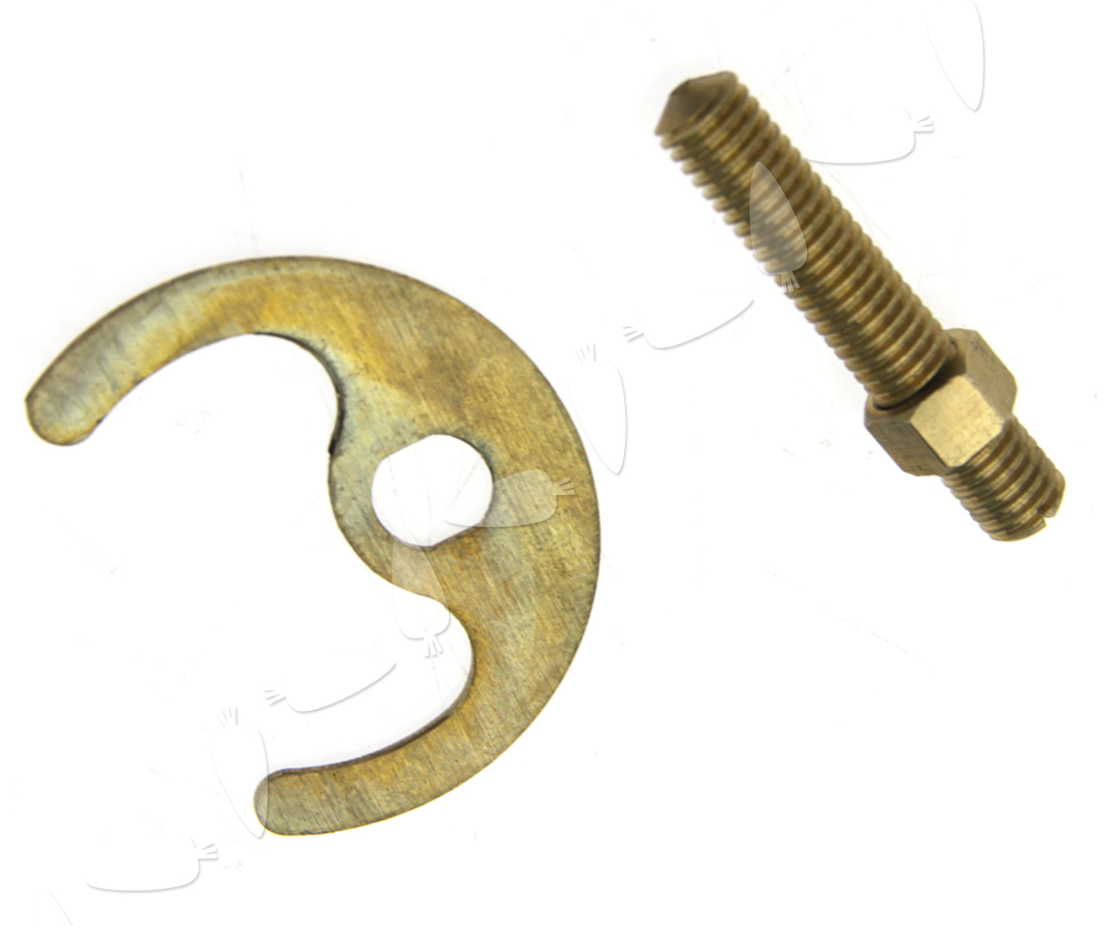 Mixer Tap Fixing Bolt Set for Basin Sink Horse Shoe Plate Single Bolt Copper eBay