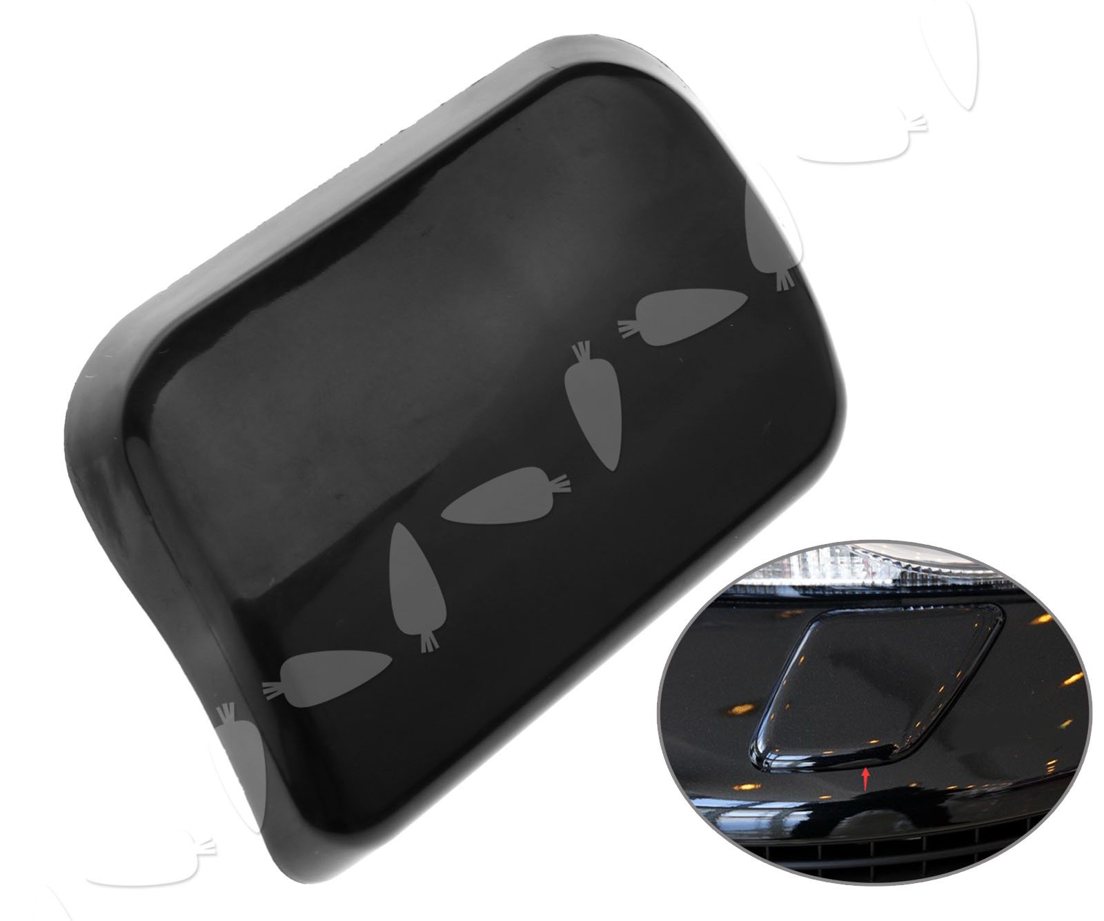 Headlight Washer Jet Cover Caps For Volvo XC90 0206 30698208 eBay