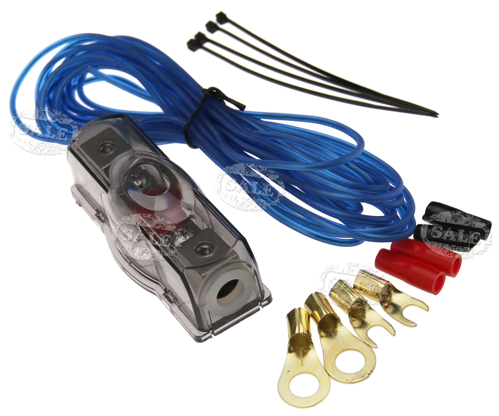 4 AWG GAUGE Amp Amplifier Bass Cable Wiring Kit Car Audio High Quality