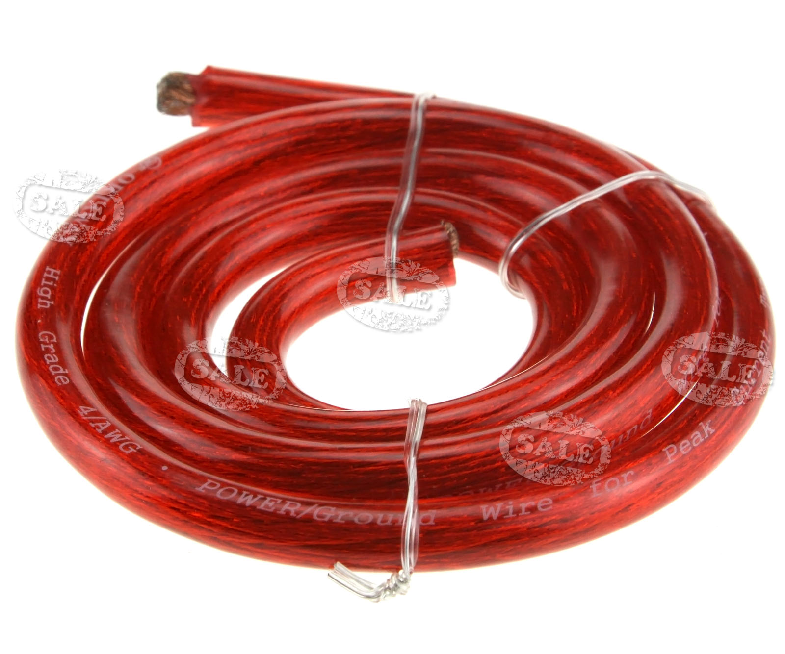AutoCar Marine Amplifier 170 Amps 25mm Battery Starter Cable Red