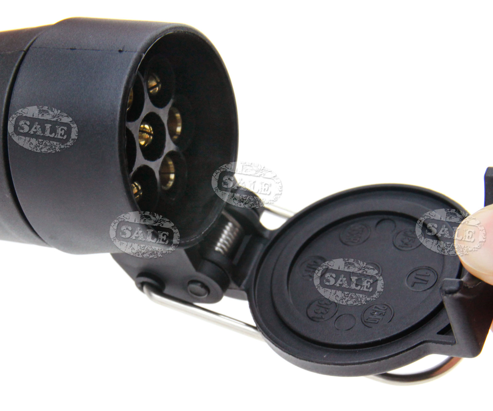 7 PIN MALE To Female Trailer Lights Socket Cable Connector 1.7M