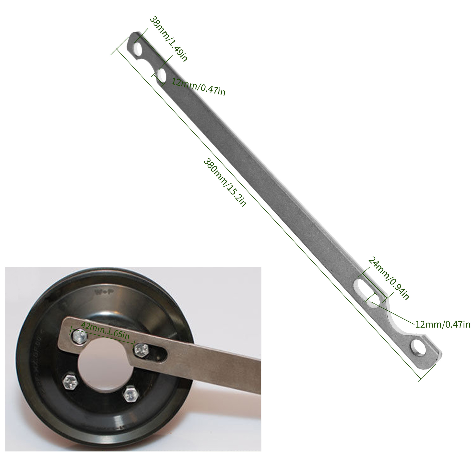 WATER PUMP PULLEY Hub Clutch Fan Holding Tool Removing Viscous Fan For