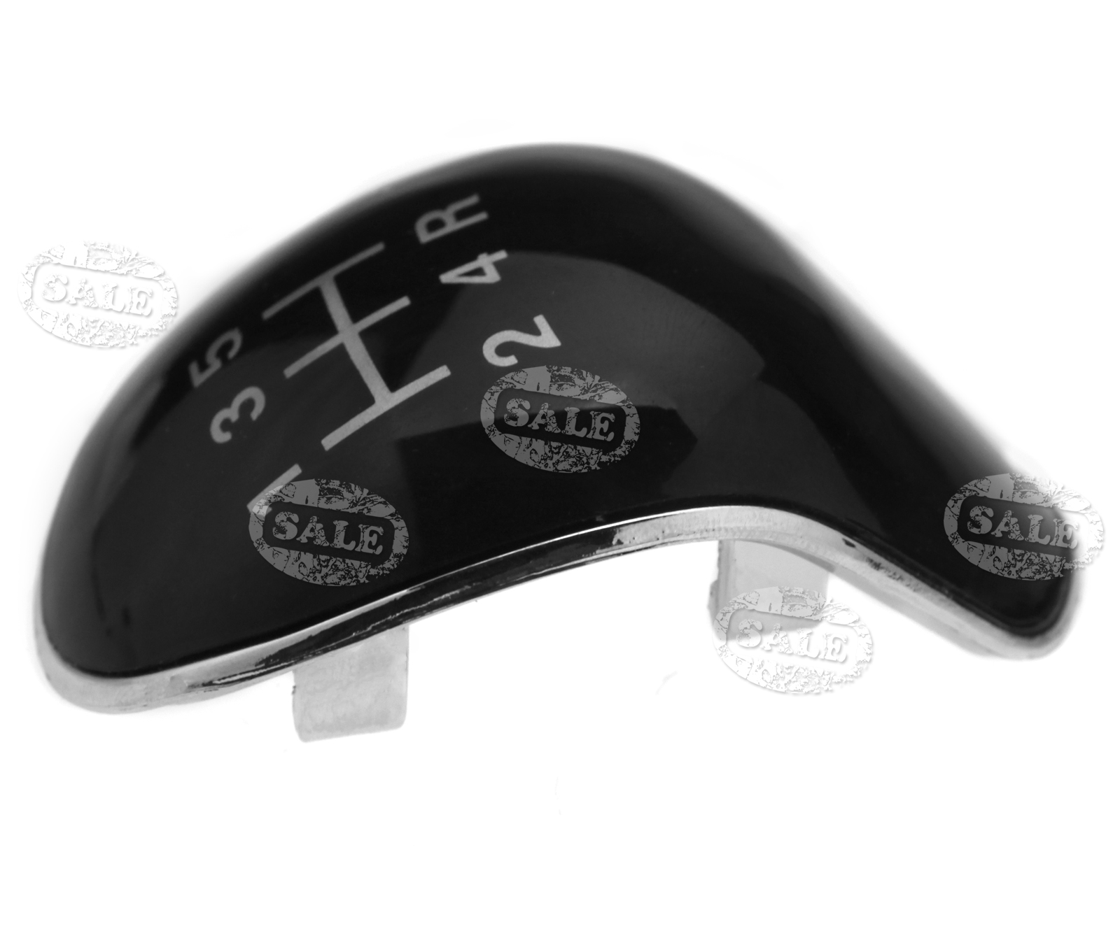 Aprilsunnyzone Schaltknauf Für Ford - 5 Gang Kappe Schwarz ABS