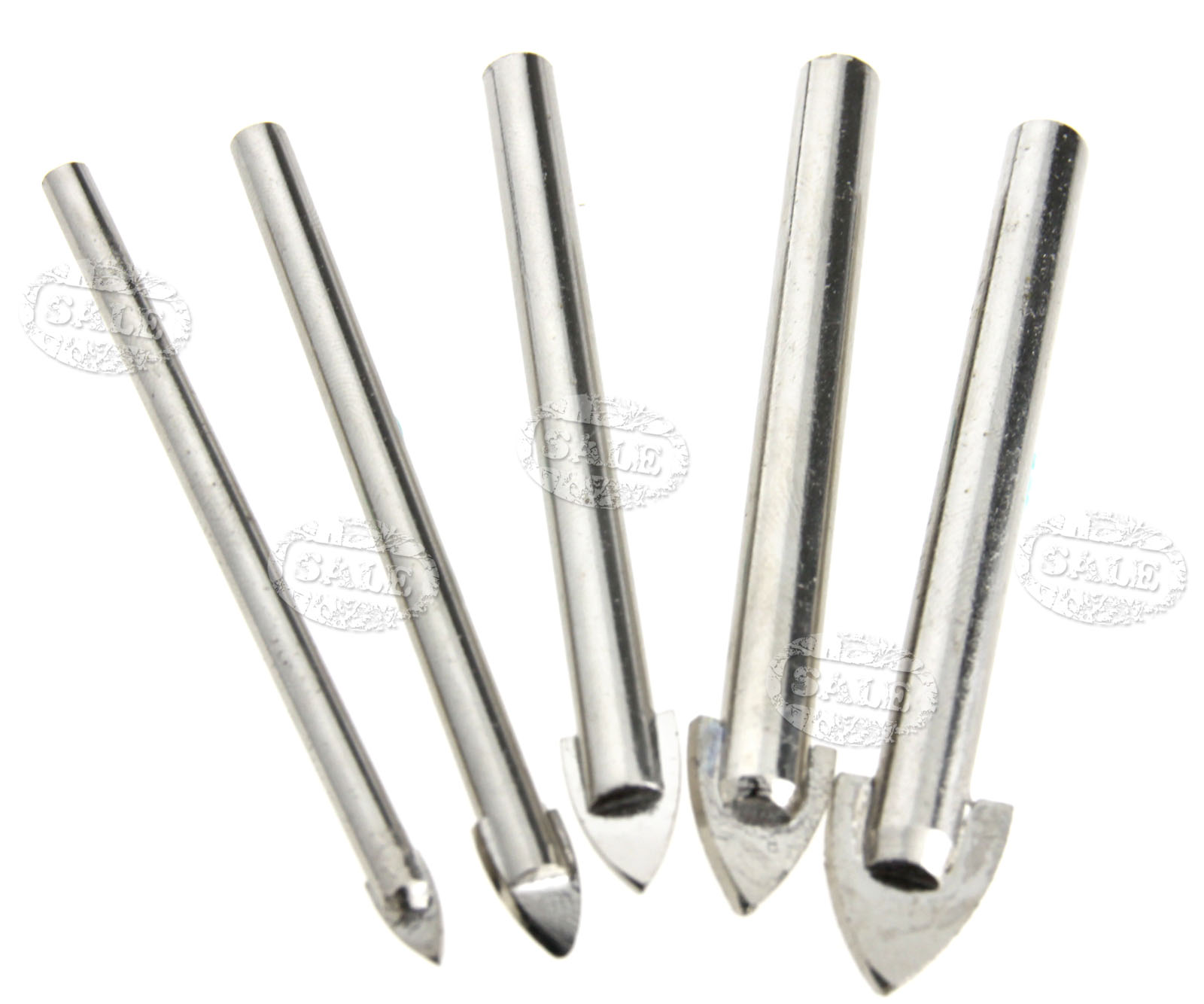 10 X Porcelain Tile Mirror Glass Ceramic Drill Bits Set 4/6/8/10mm Spear Head | eBay