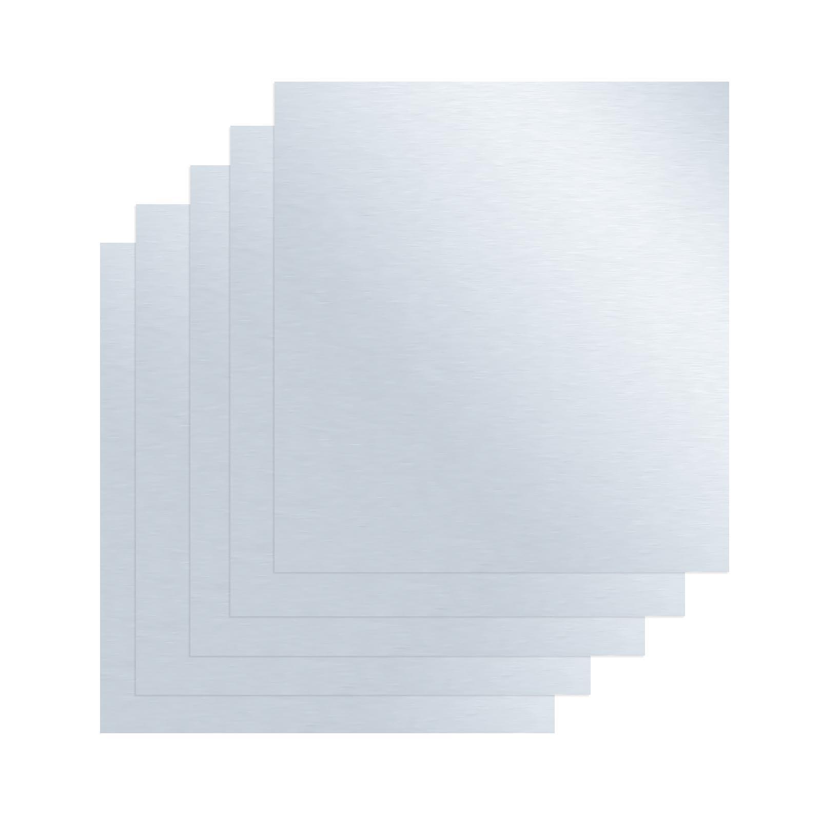 5Pcs Pure Zinc Zn Sheet Plate High Purity 99.99 For Science Lab