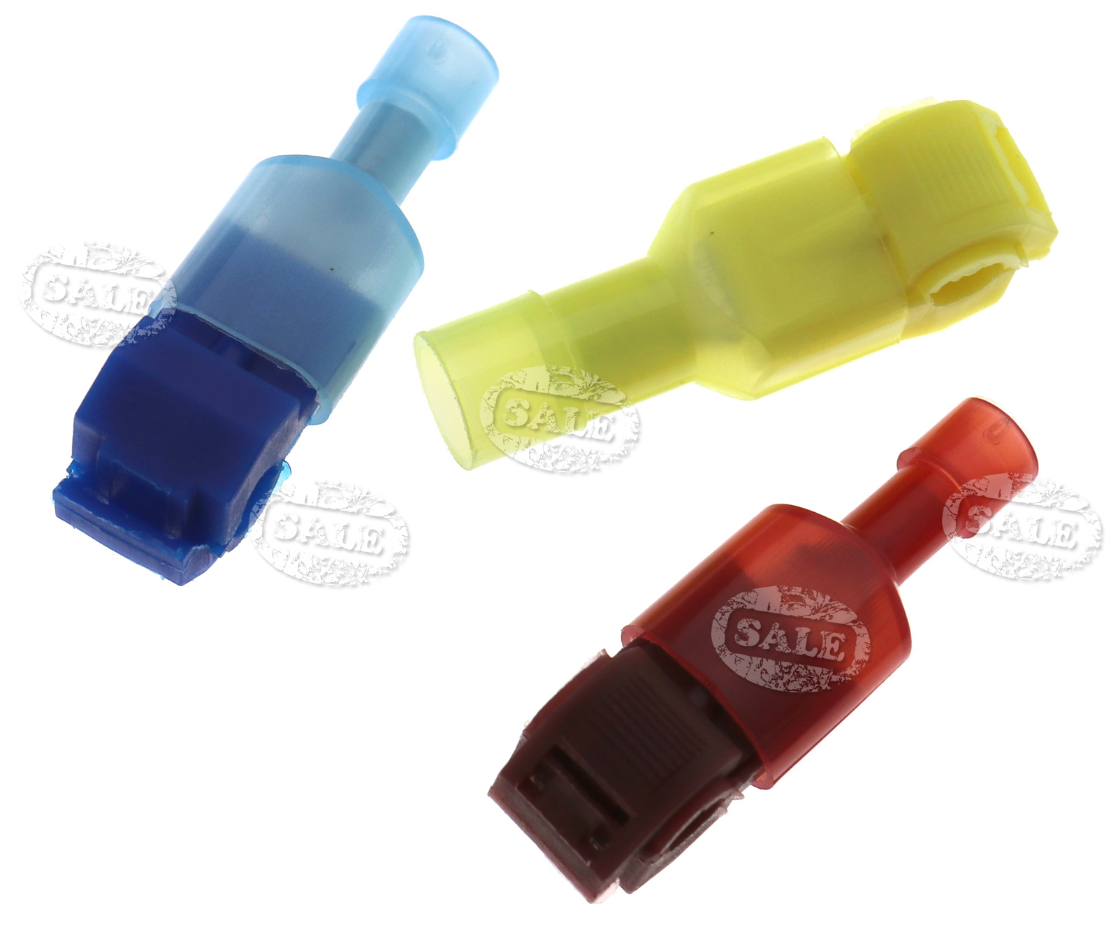 90x Quick Splice Scotch Lock Wire Terminals Connectors Set Crimp Cable