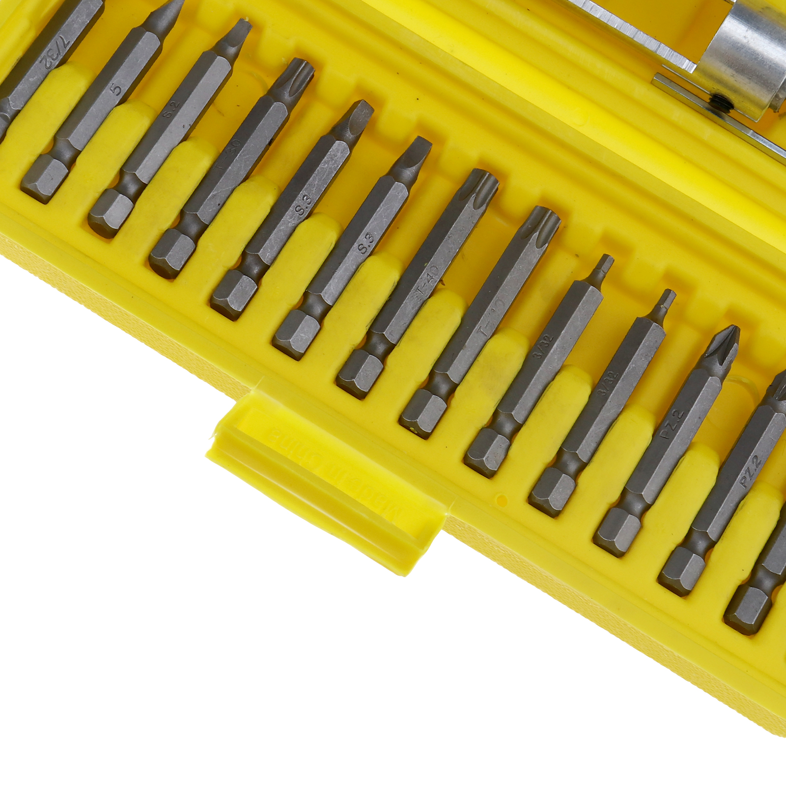 20Pcs Driver Bits Swivel Multi Screwdriver Kit Head Half Time Quick