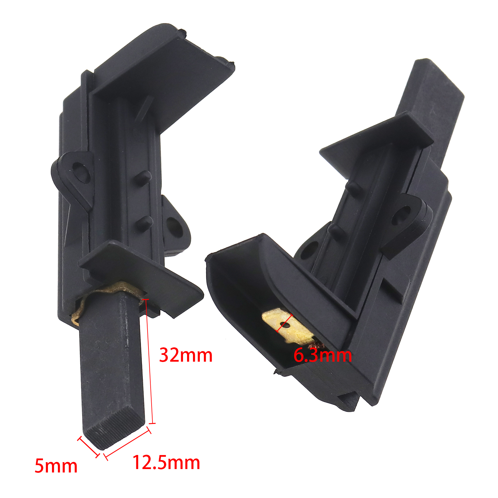 WASHING MACHINE MOTOR Carbon Brush Fit Beko WM1512S/WM5100S Electric