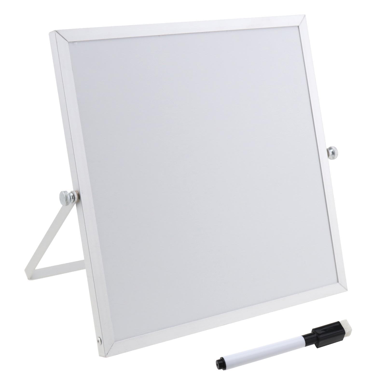 Double Sided Desktop Whiteboard with Stand Whiteboard Set