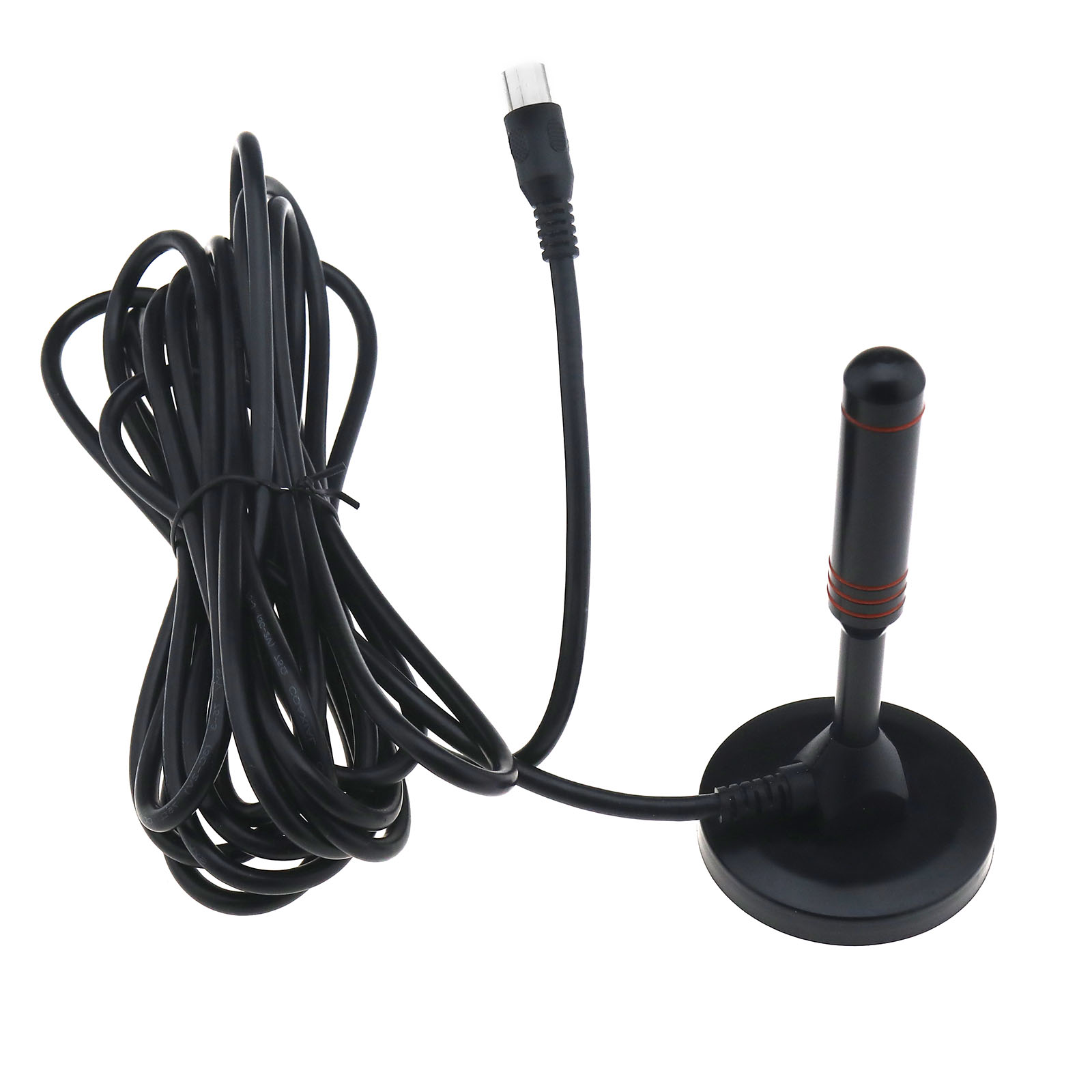 Dvb T Dvb T2 Signalstarke Mit Stabilen Magnetfuss 5m Kabel Uhf174 230 Vhf470 862 Ebay
