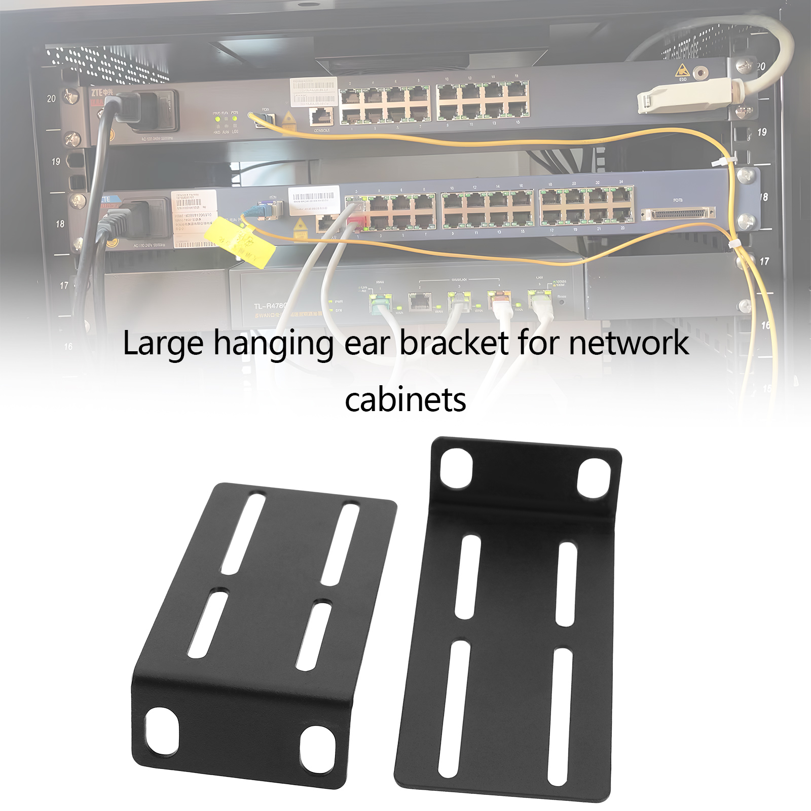 Switch Mount Rack Mount Kit 1U Universal Rack Ears For HP/ProCurve ...