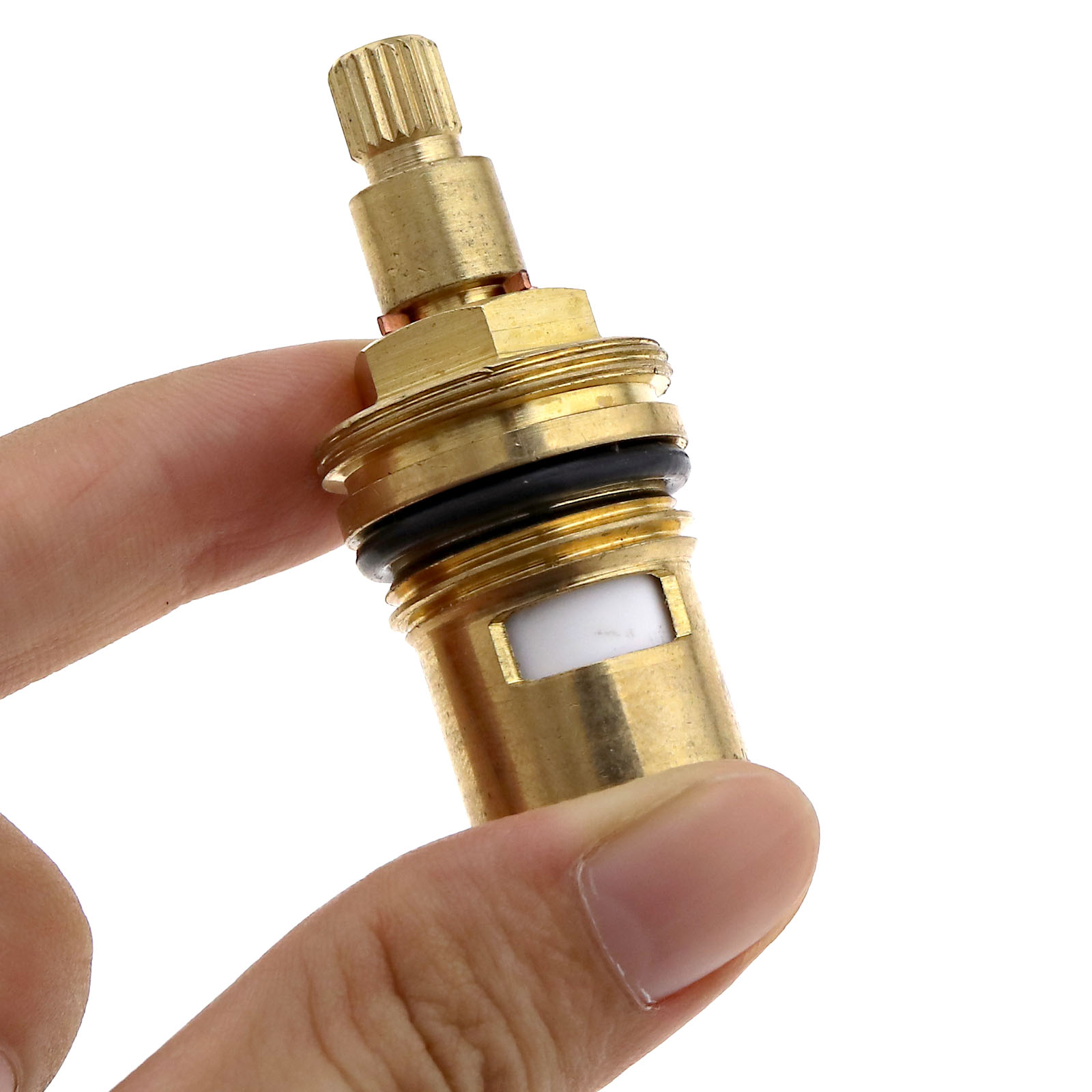 Replacement Brass 1/4 Turn Ceramic Disc Cartridge Hot Cold Tap Valve For H&C eBay