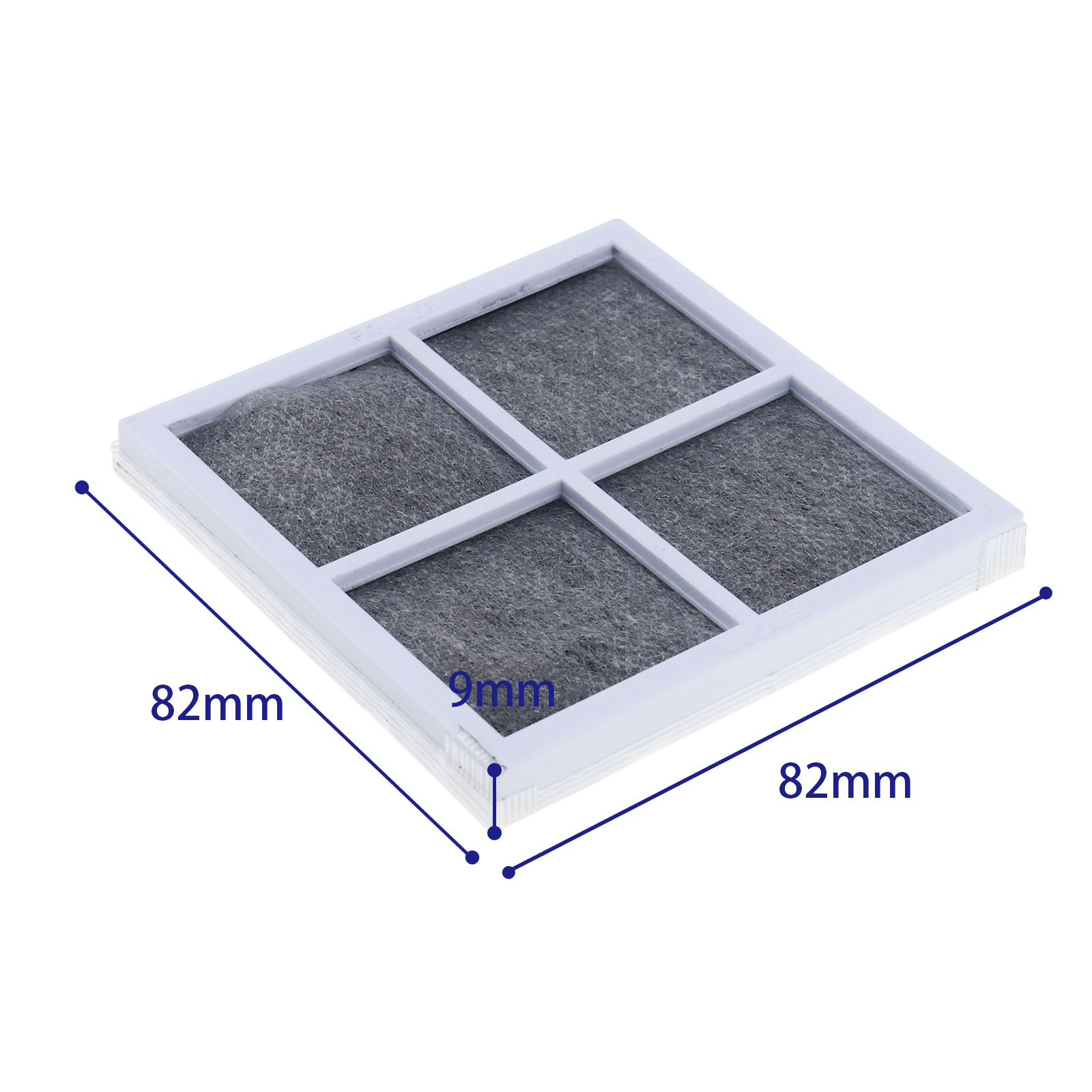82x82x9mm Fridge Fresh Air Filter Replacement for LG LT120F Kenmore