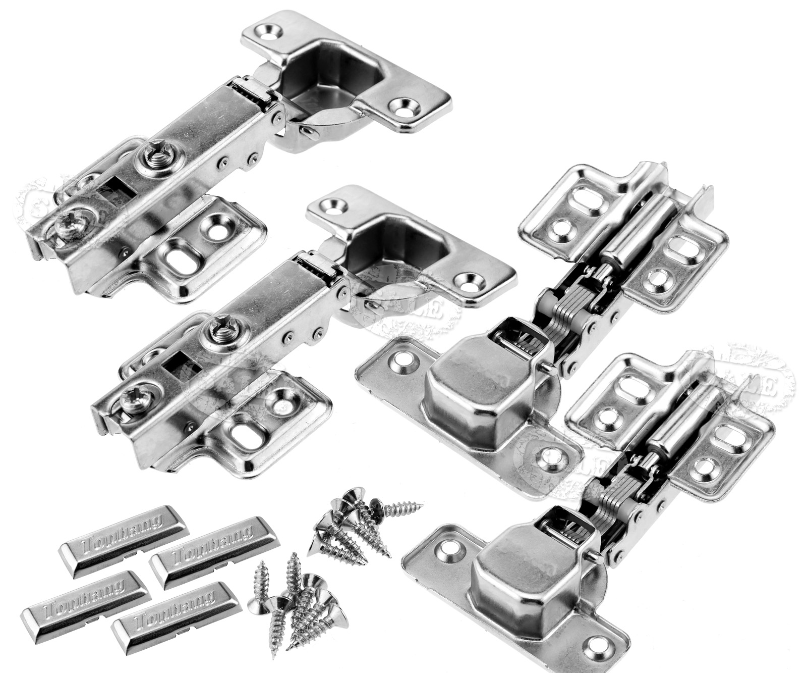 GTV Soft Close Kitchen Door Hinge Plate & Screws for 1825mm