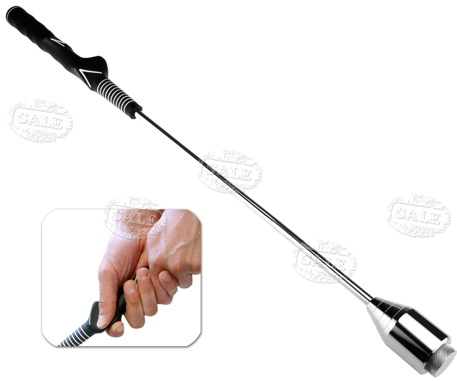 Details About Golf Swing Grip Warm Up Training Aid Tempo Trainer Practice Club Golf Parts