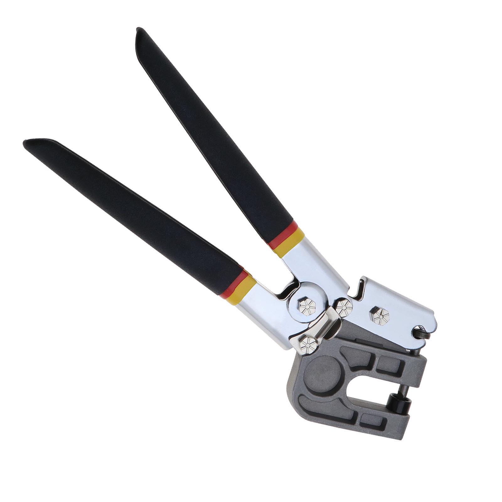 10/" Stud Crimper TPR Handle Punch Metal Lock Dry Wall Hand Tool UK Version Neu