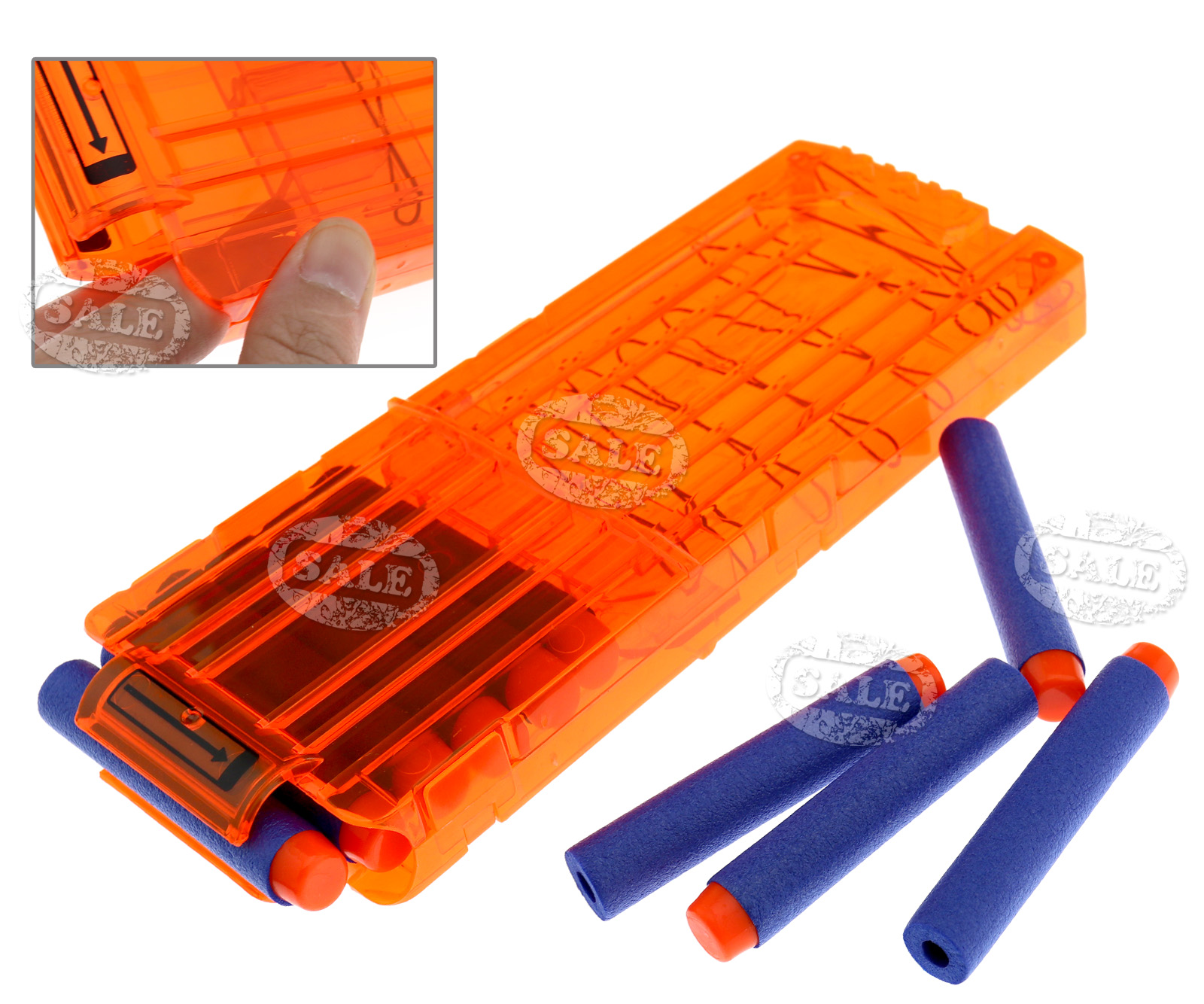 nerf guns that take clips