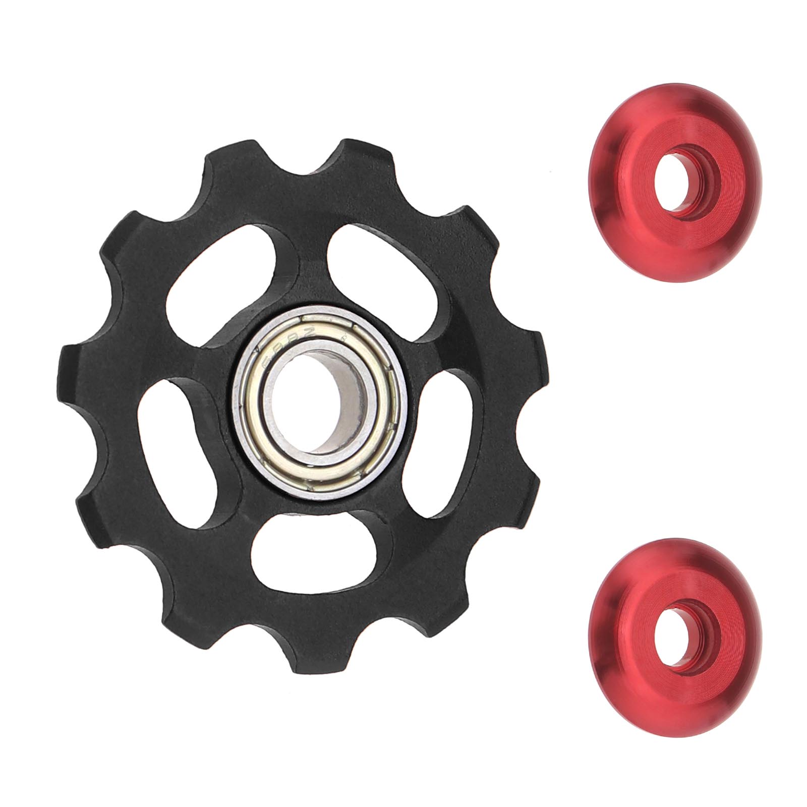 2Pcs Aluminum 11T Jockey Pulley Wheel Mountain Bike Bicycle Rear