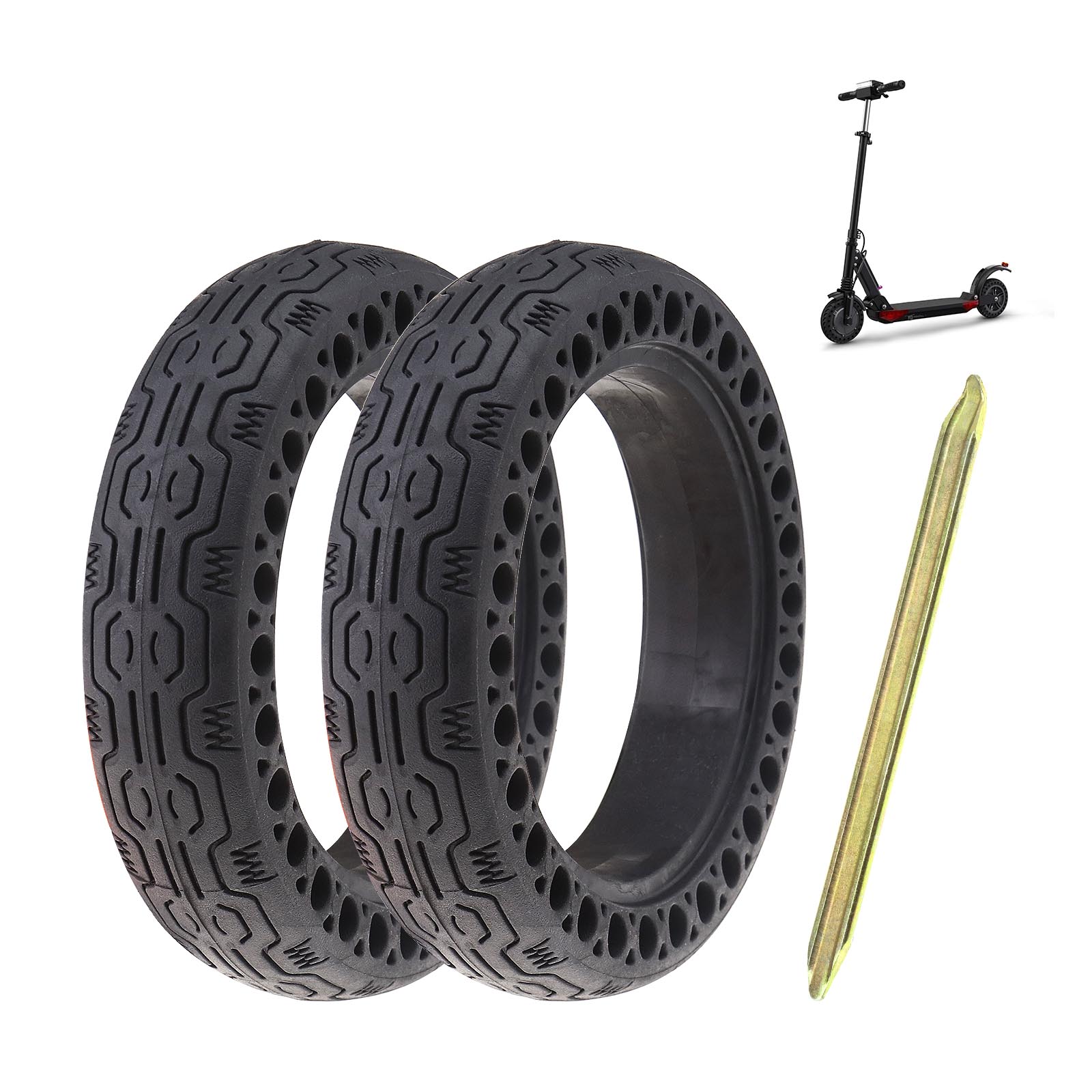 4 Ply 10 Inch Tyre 10x350-4 10x3.50-4 Tarmac Tread 4 Inch Wheel Electric Scooter 
