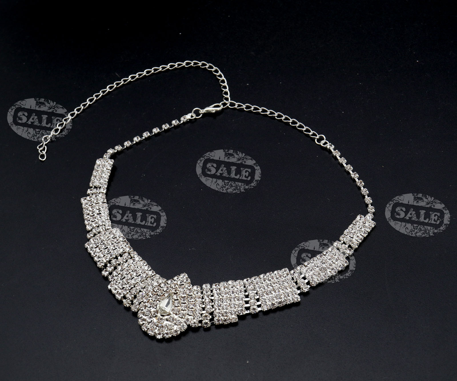 diamante wedding jewellery sets