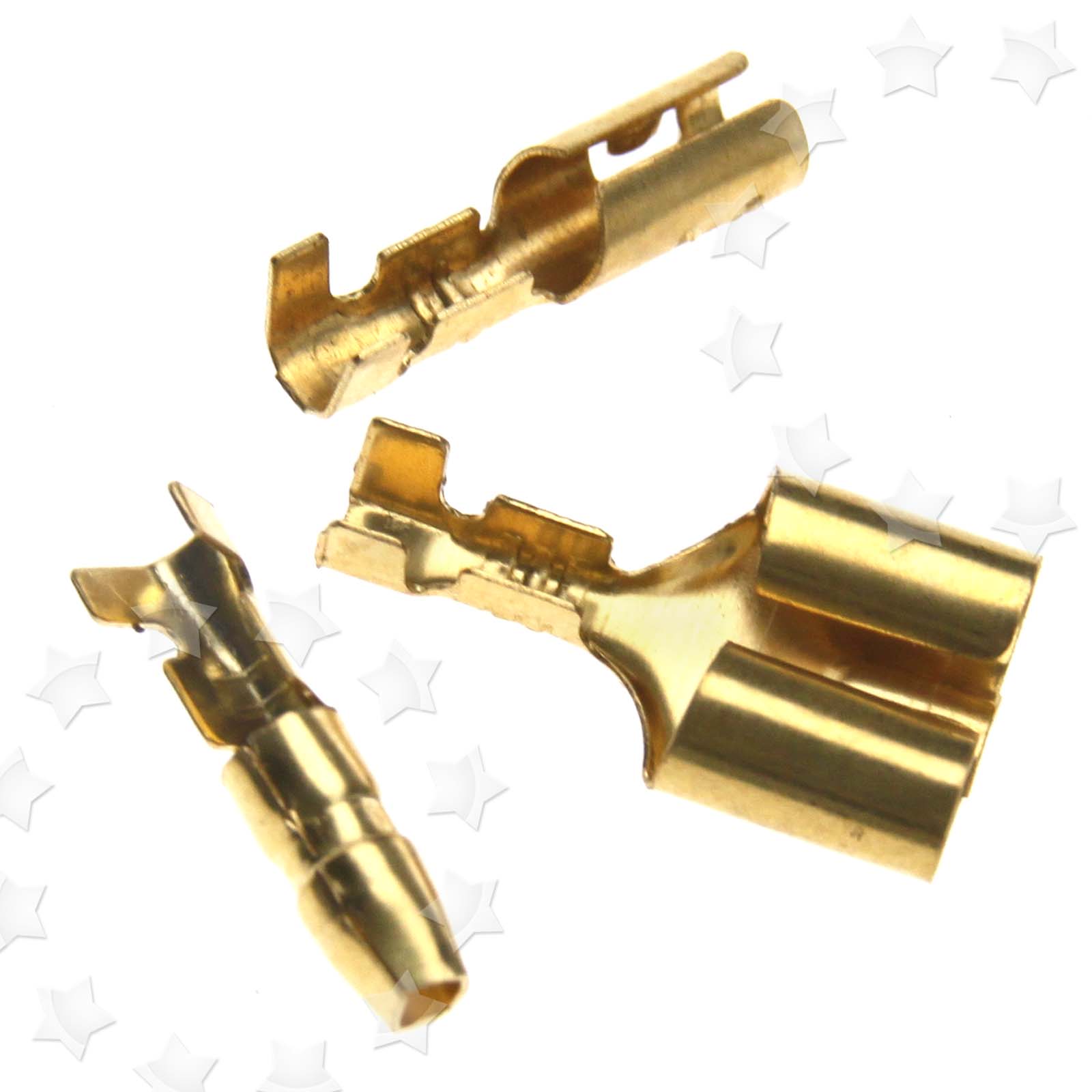 40 x Motorcycle Car Bullet Connectors Terminals 3.9mm Male/Female