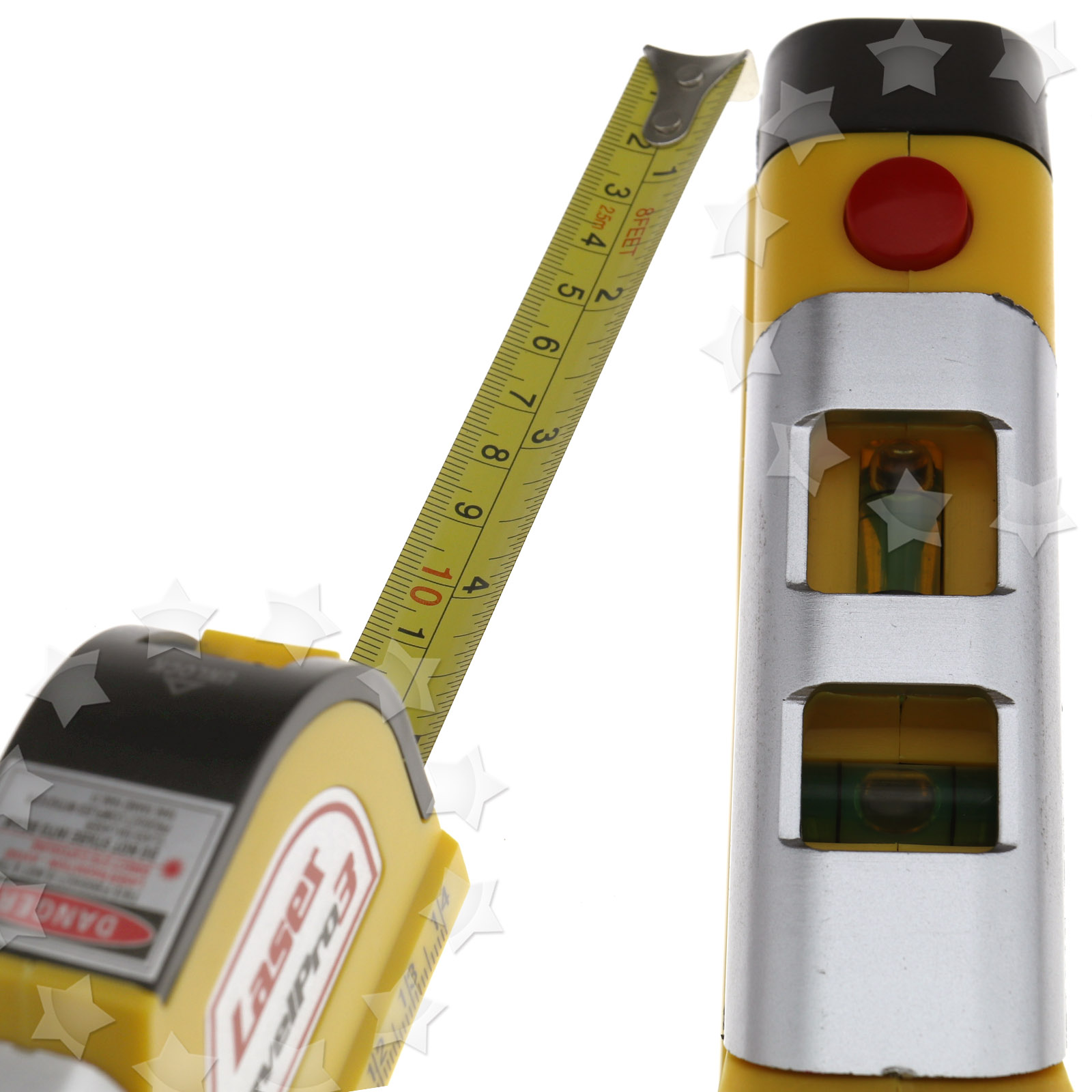 Level Measuring Instrument Horizontal Laser Line 8FT Measuring Tape eBay