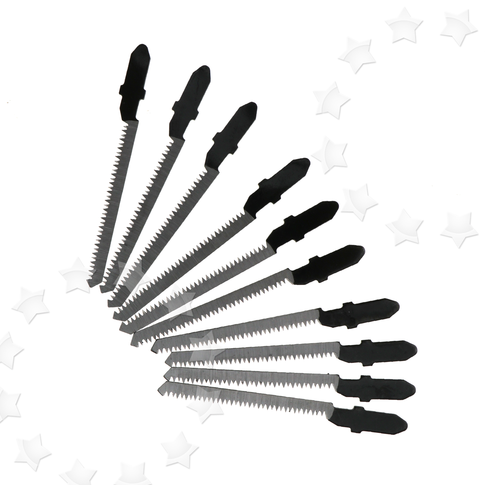 10 x 76mm HCS T101AO Scroll Jigsaw Reciprocating Saw Blades For Bosch