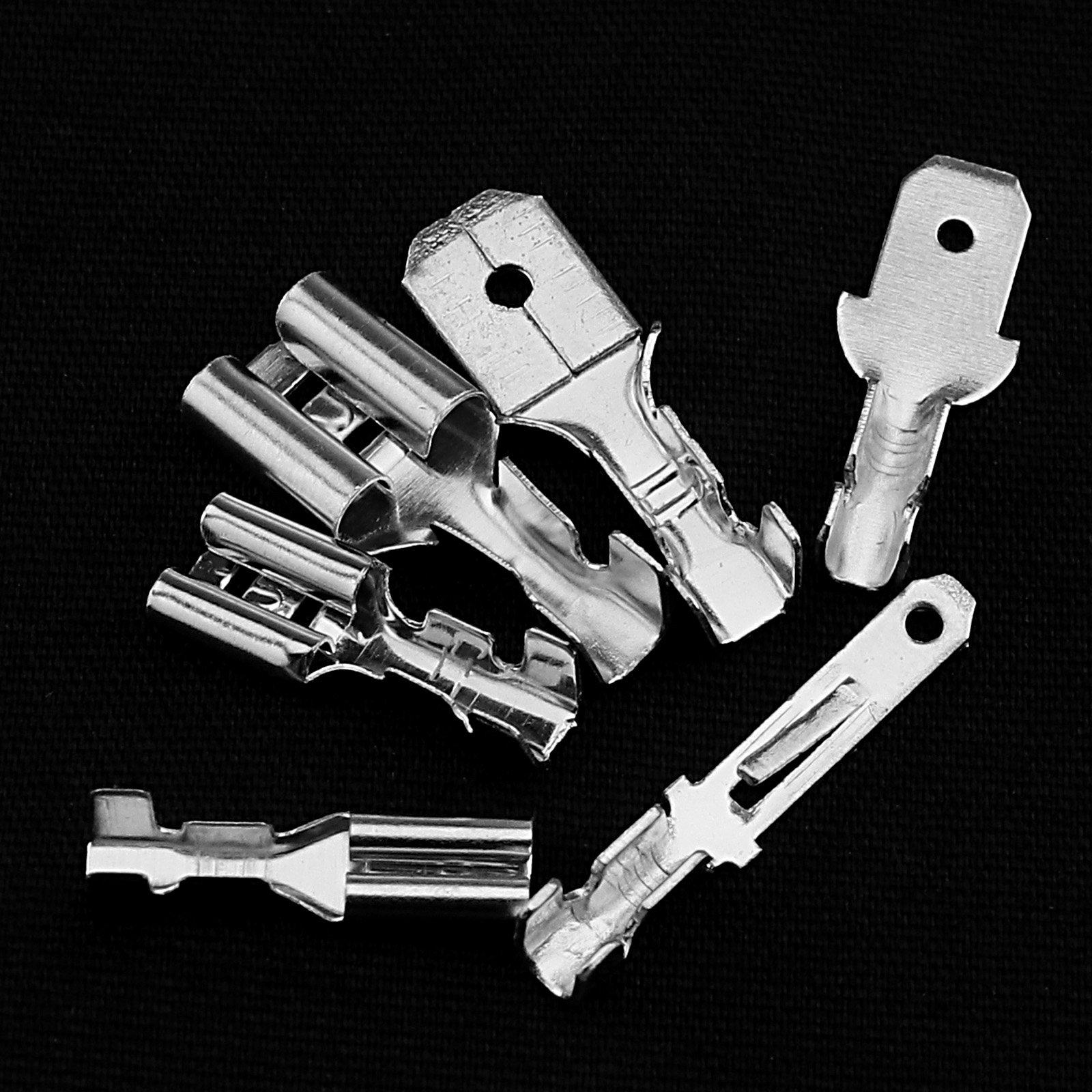 270X Male Female Spade Connectors Wire Crimp Terminal Block w