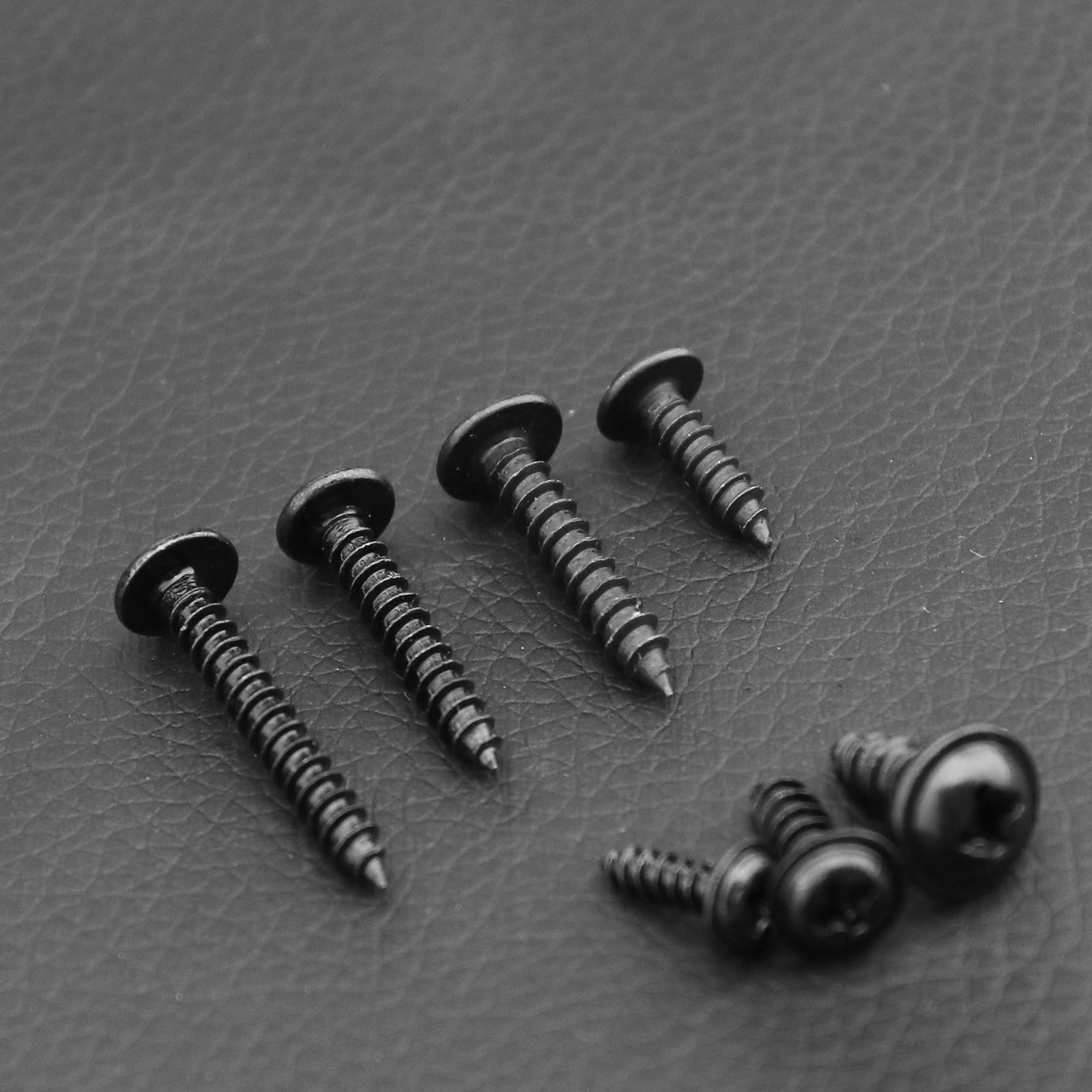 200pcs Assorted No.10 BLACK Posi Flange Self Tapping Screws