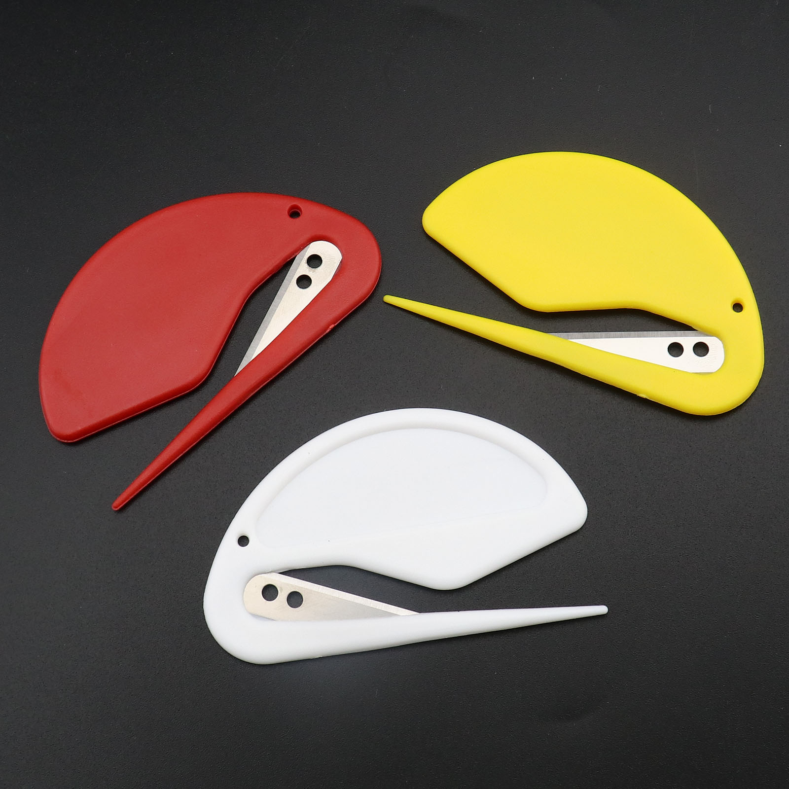 3 pcs Paper Poly Sheet Slitter Safety Cutter Tool Slicer Cut