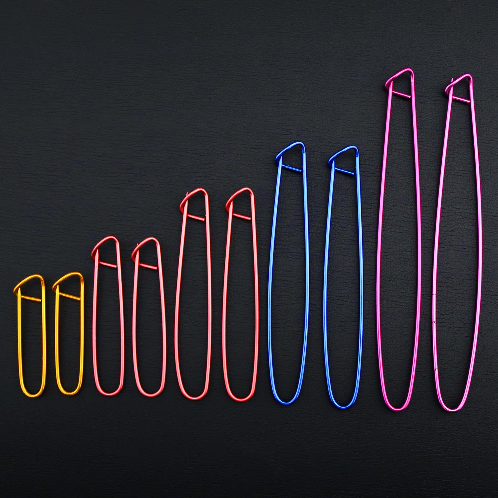 Details About 10x 5 Sizes Knitting Needle Yarn Stitch Holders Markers Accessories Crochet Pins