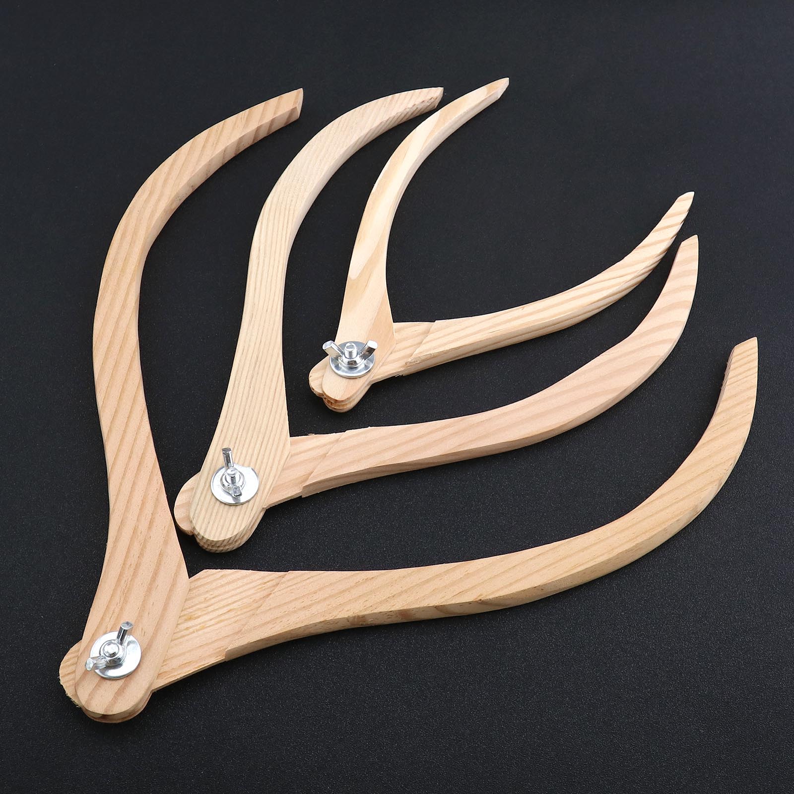 Wood Caliper For Ceramic /Pottery /Clay Art Crafts Distance Size