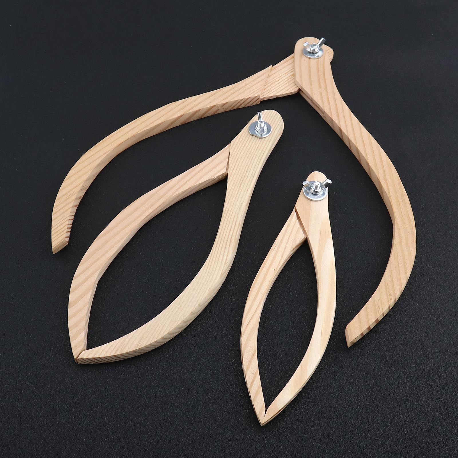 Wood Caliper For Ceramic /Pottery /Clay Art Crafts Distance Size Measuring eBay