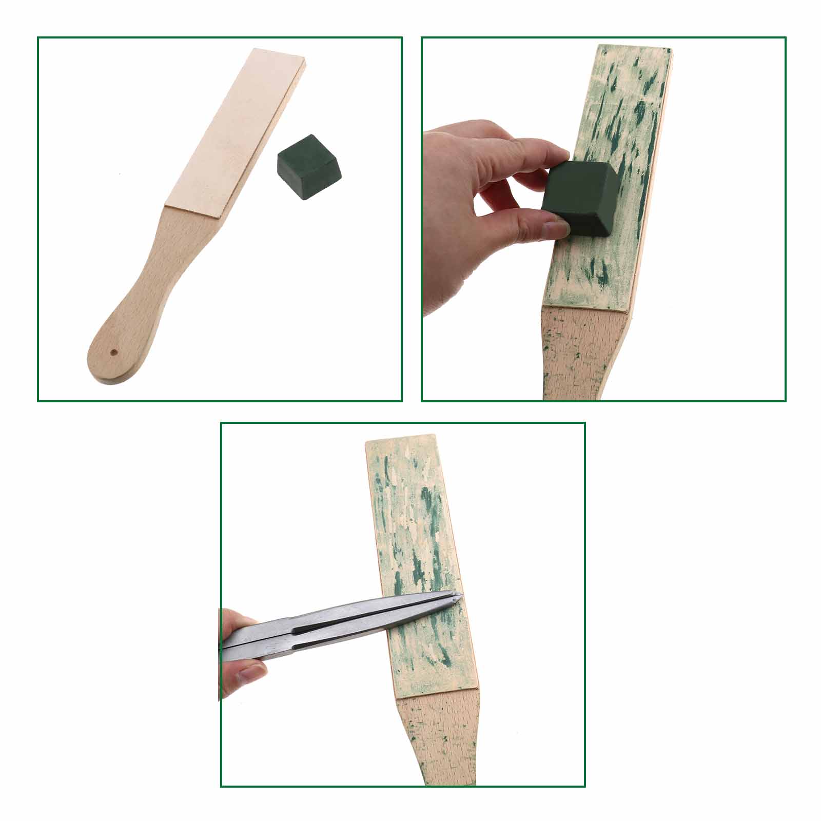 Leather Strop Polishing Compound For Sharpening Honing & Polishing