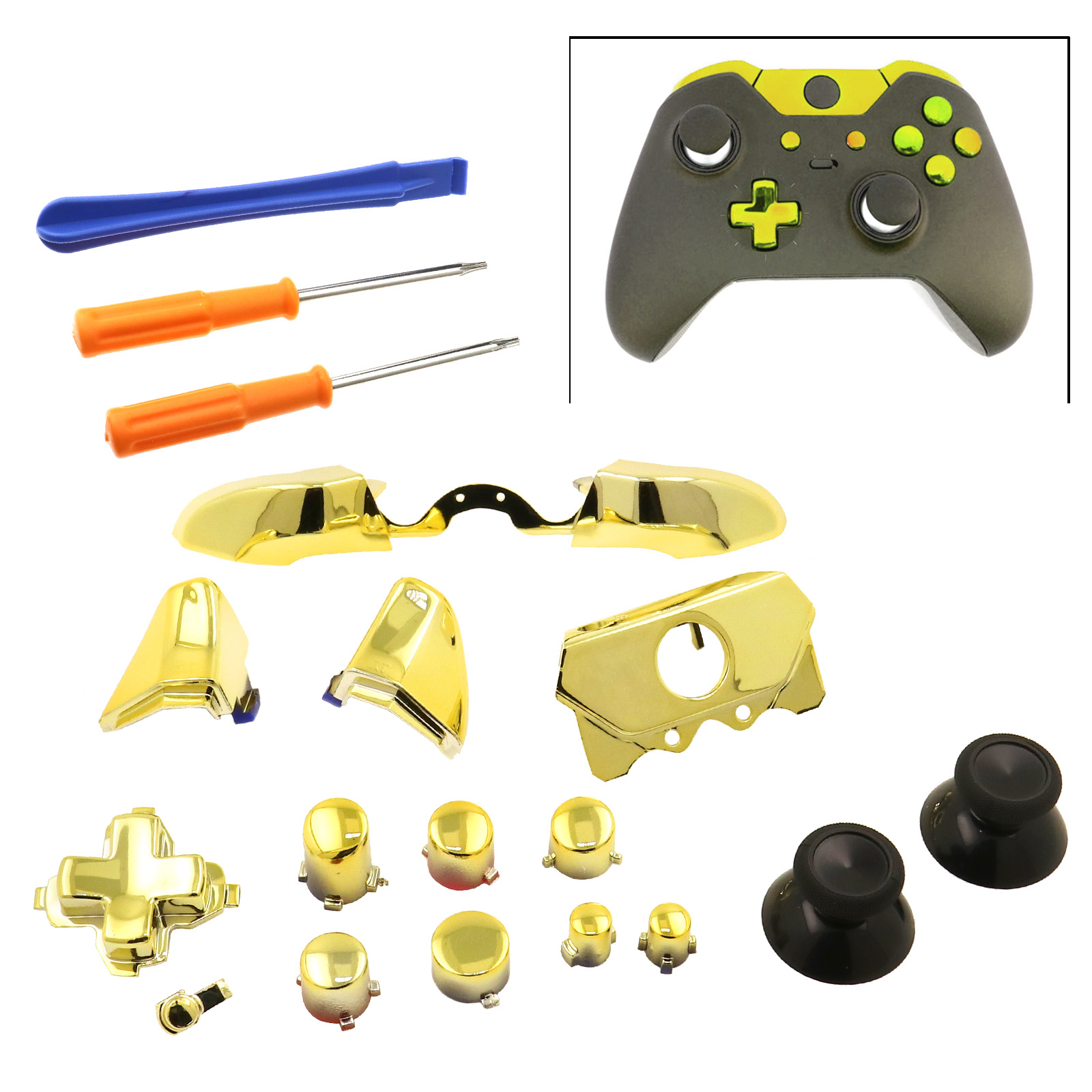 1 KIT LB RB Bumpers Trigger Button Set Replacement For Xbox One Elite