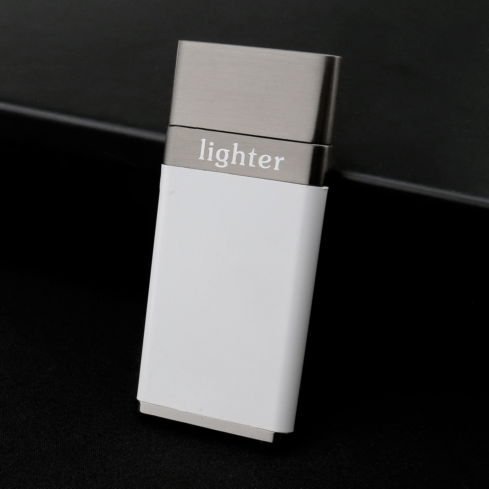 Dual Arc Electric USB Lighter Rechargeable Flameless Windproof Tesla