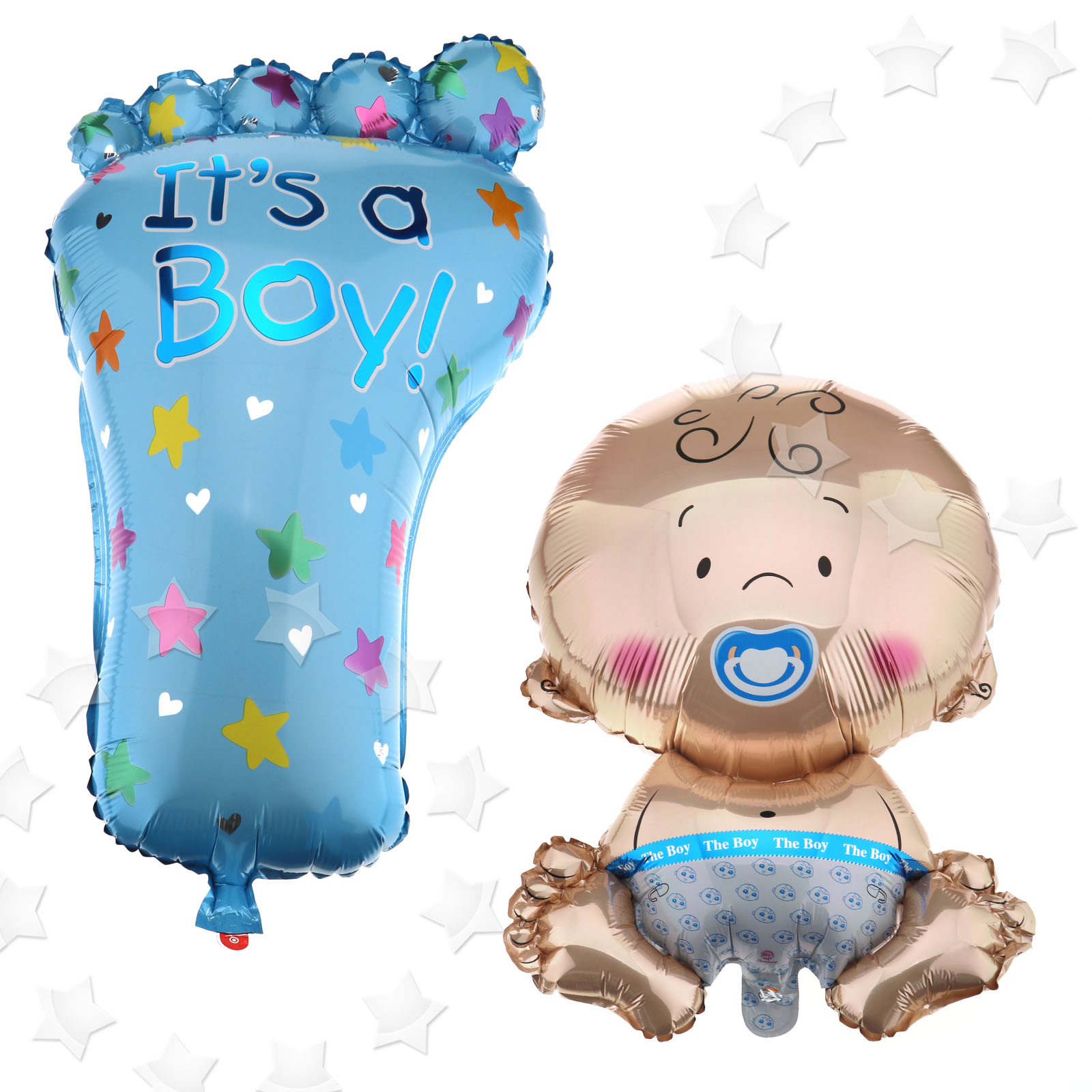 4 x Girl Foil Helium Balloon for newborn Baby Shower Christening