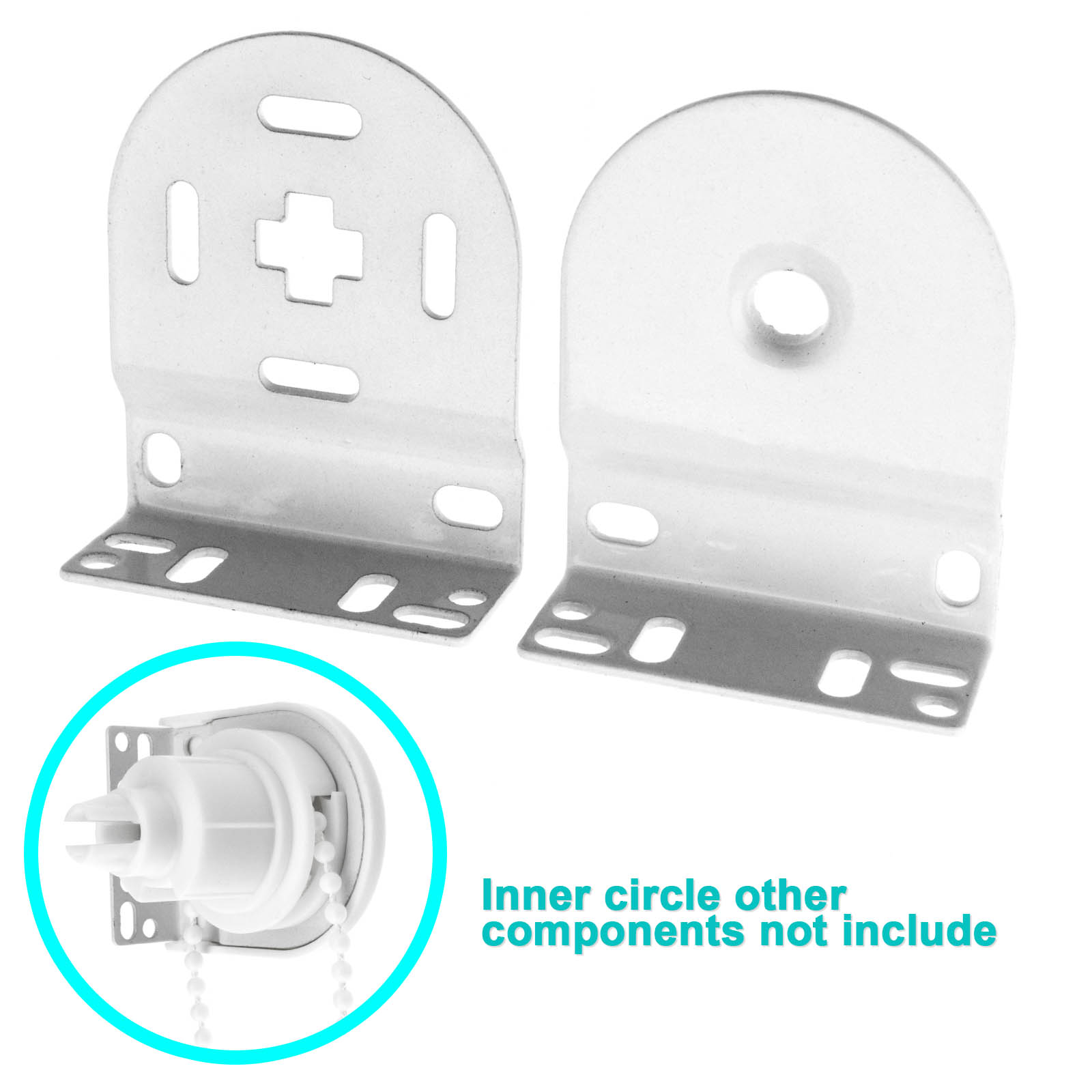 Window Curtain Heavy Duty 32mm Roller Blind Repair Fitting Metal