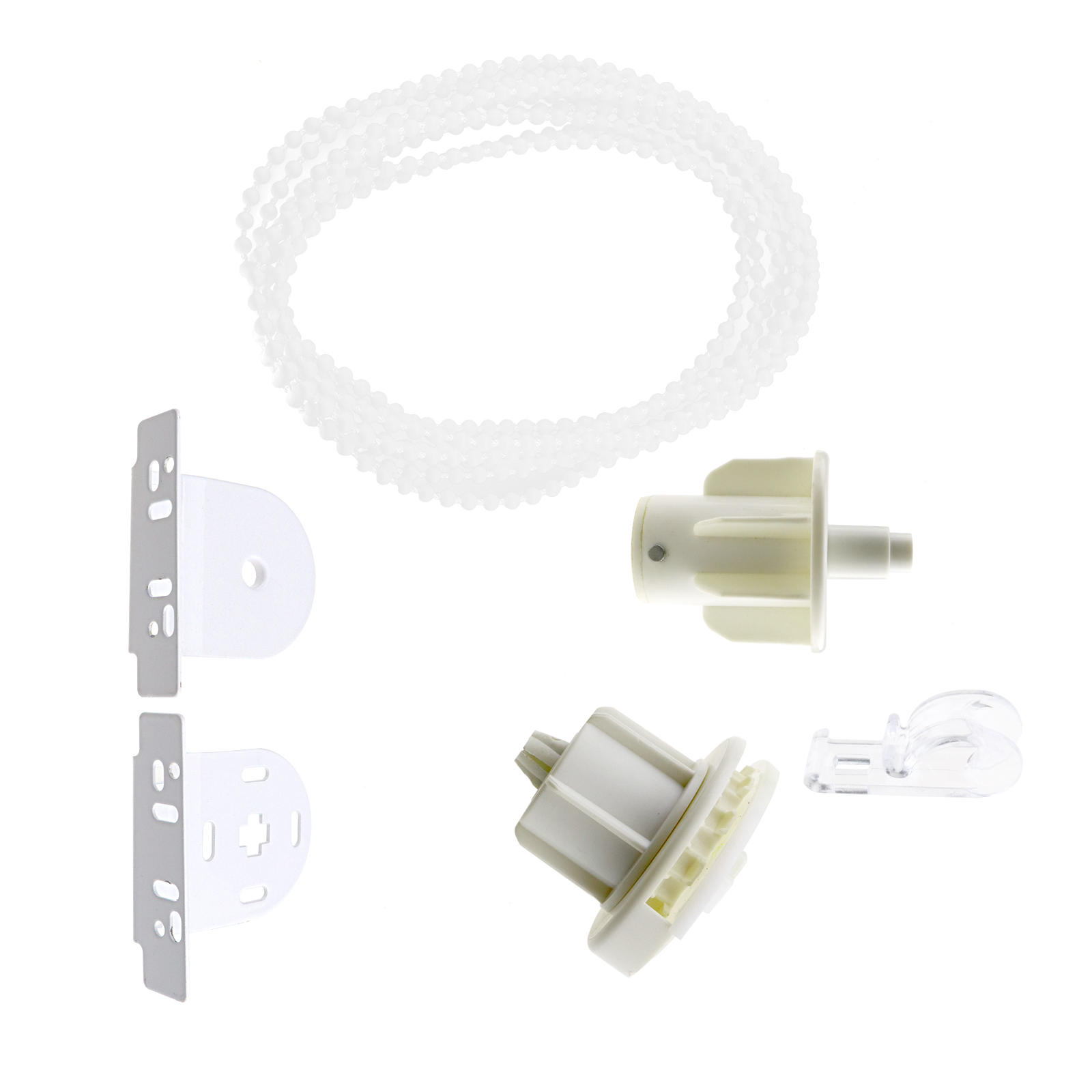 Metal Heavy Duty Roller Blind Fittings Repair Parts Kit Tube Spares