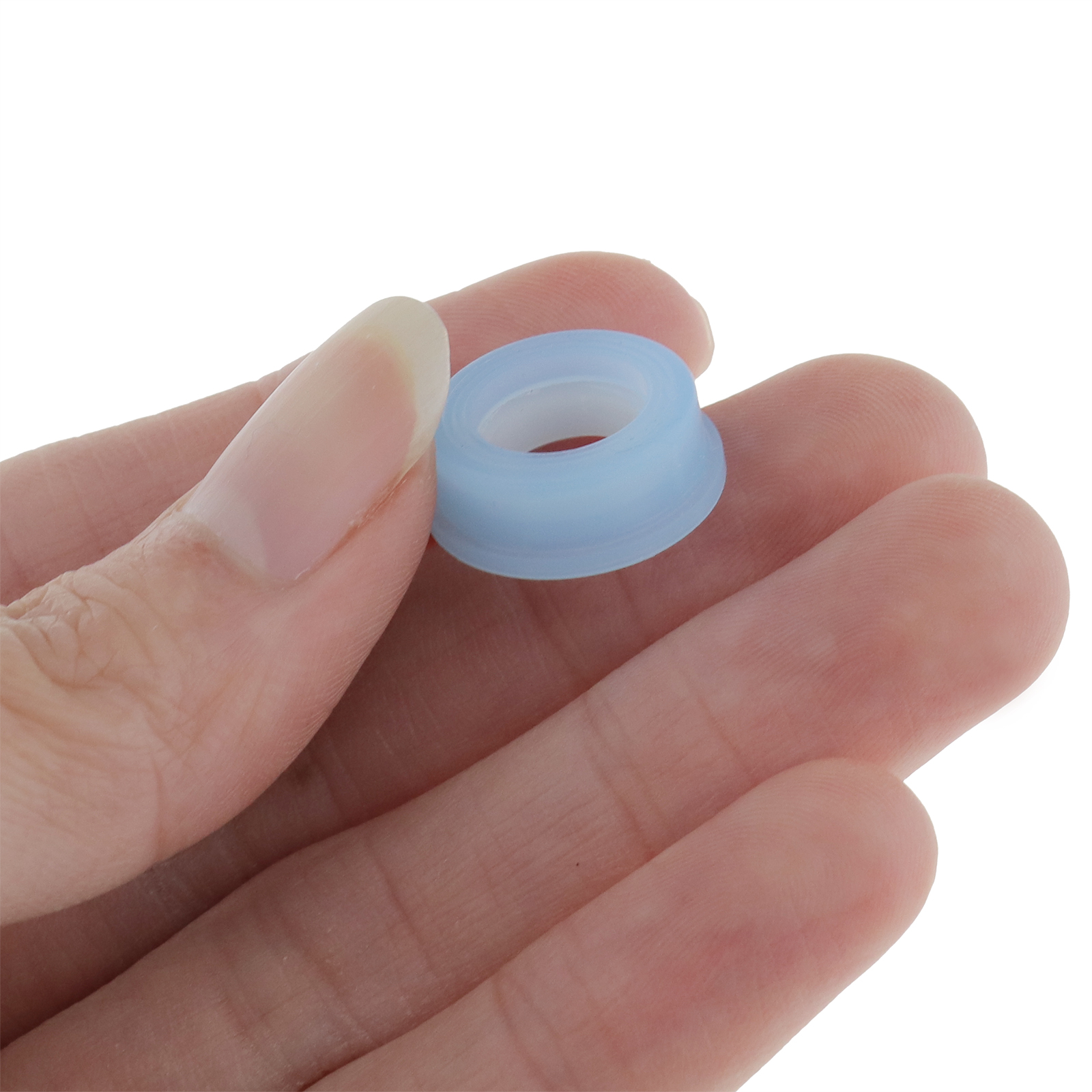 8Pcs Ceramic Disc Silicon Washer Insert Turn Replacement Supply For