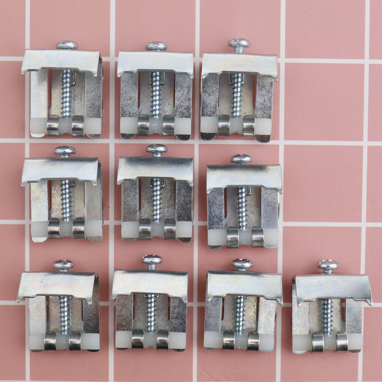 Details About Cs 10pcs Stainless Steel Kitchen Sink Fixing Pack Kit Adjustable Clips Clamps